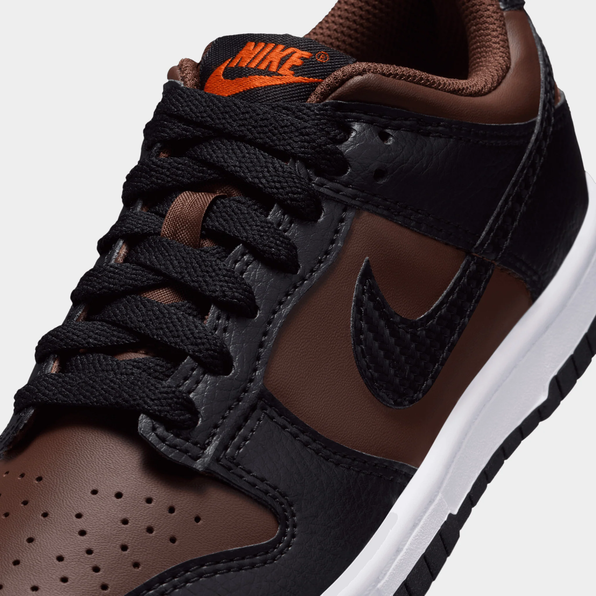 Nike Dunk Low PRF GS Light Chocolate / Black - White - Image 3