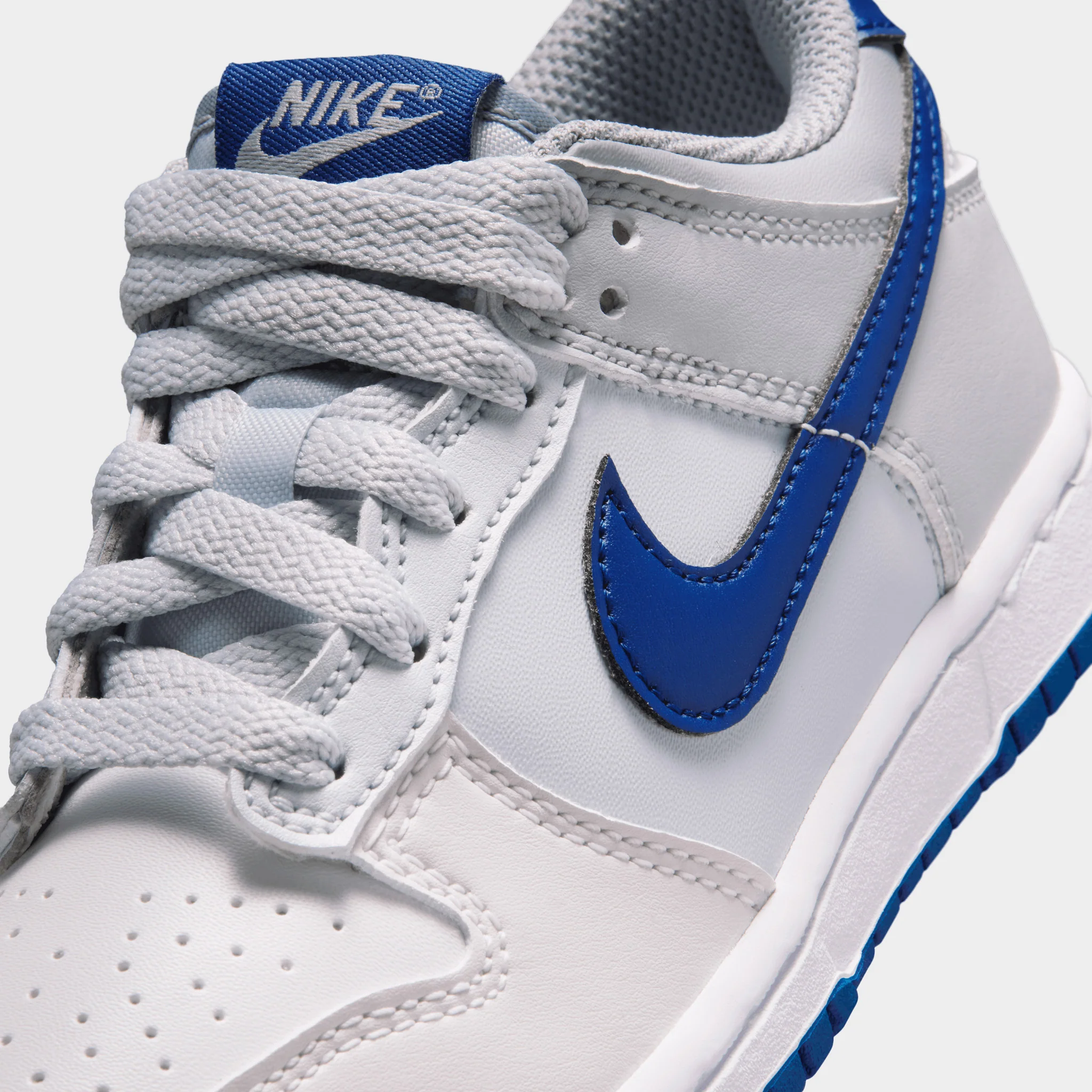 Nike Dunk Low PS Summit White / Deep Royal - Pure Platinum - Image 3