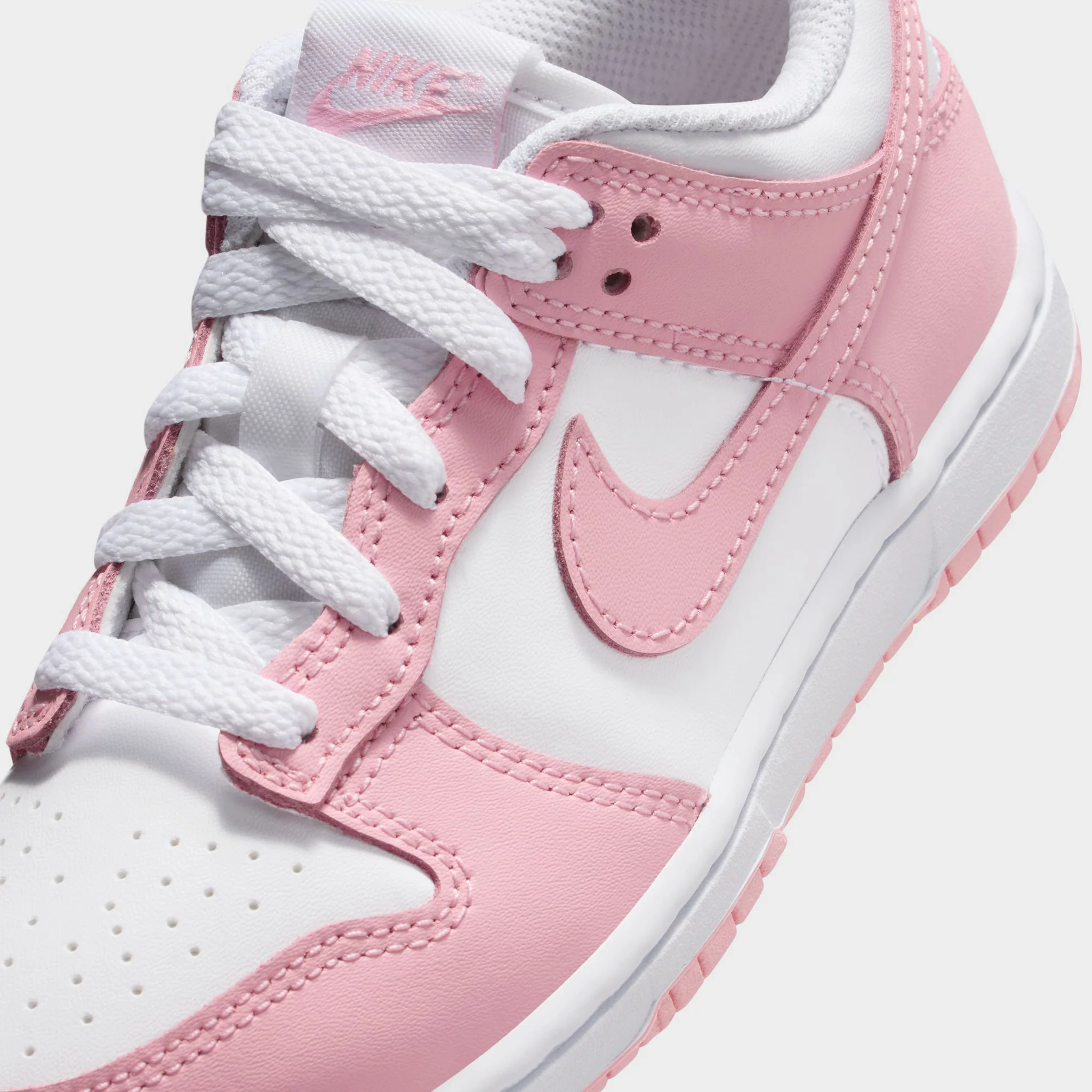 Nike Dunk Low PS White / Medium Soft Pink - White - Image 3