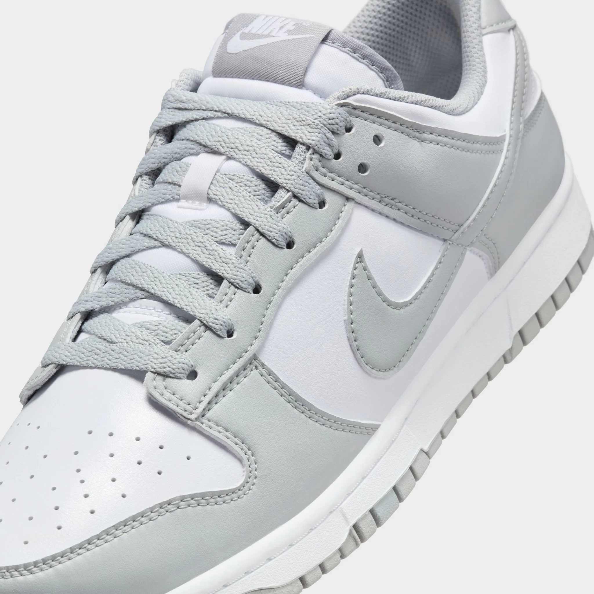 Nike Dunk Low Retro White / Light Smoke - Image 3