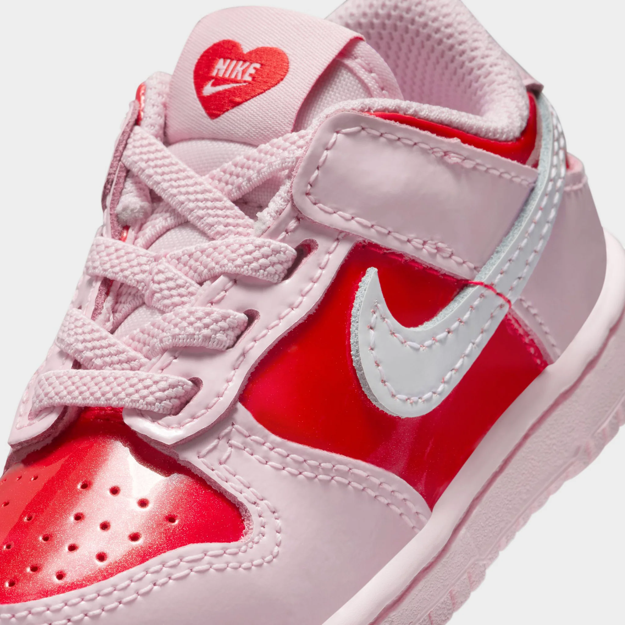 Nike Dunk Low TD Pink Foam / Summit White - Light Crimson - Image 6