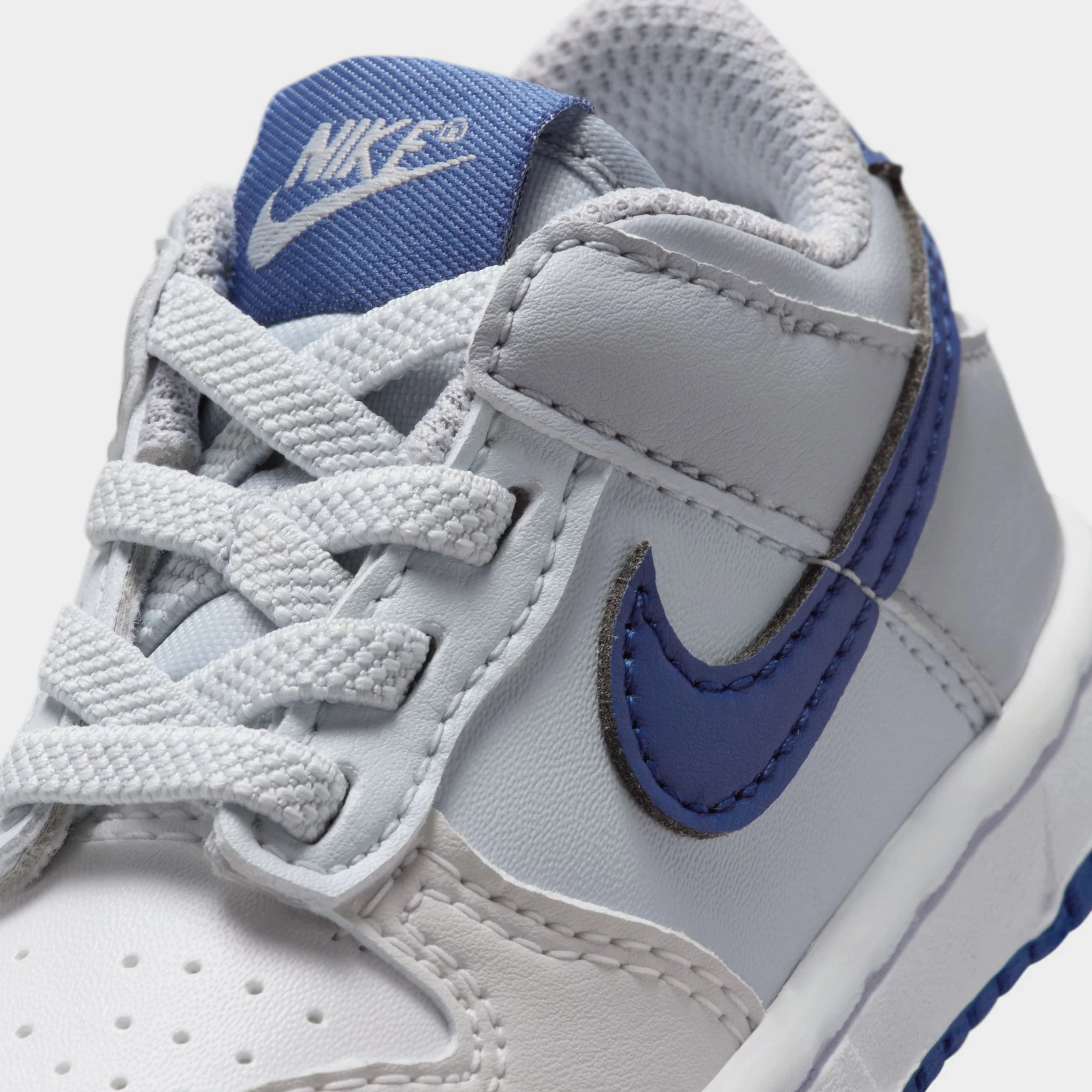 Nike Dunk Low TD Summit White / Deep Royal - Pure Platinum - Image 3