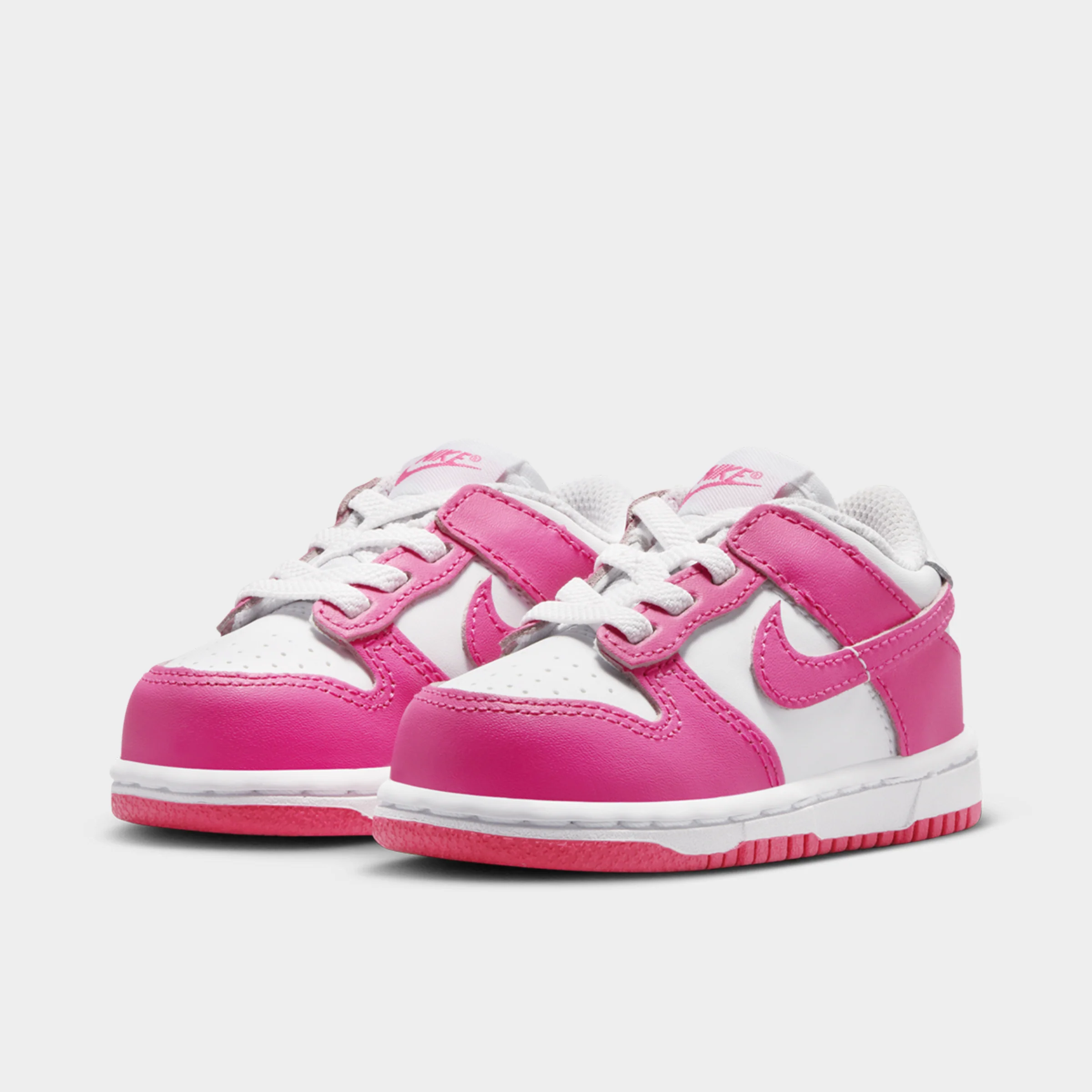 Nike Dunk Low TD White / Laser Fuchsia - Image 2