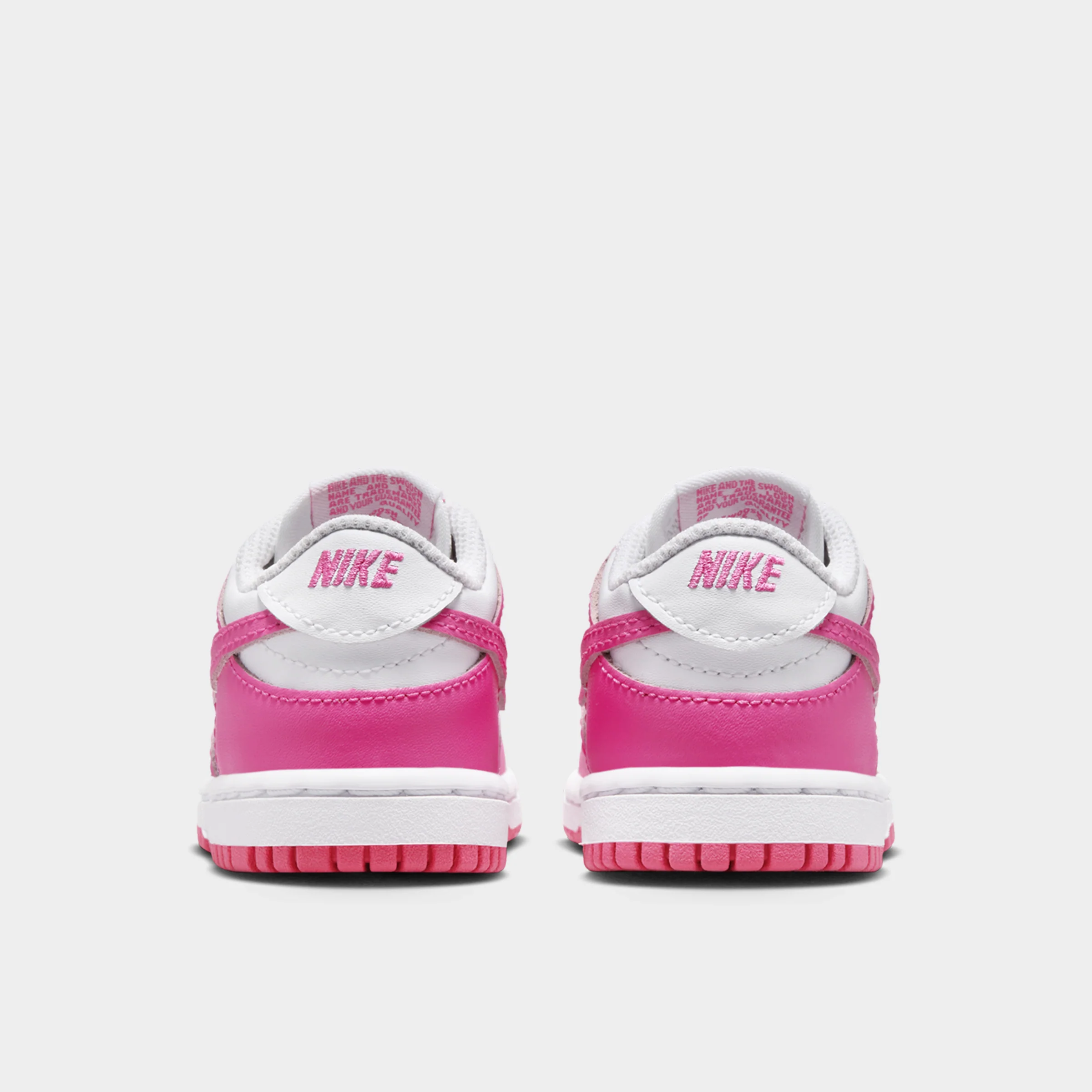Nike Dunk Low TD White / Laser Fuchsia - Image 4