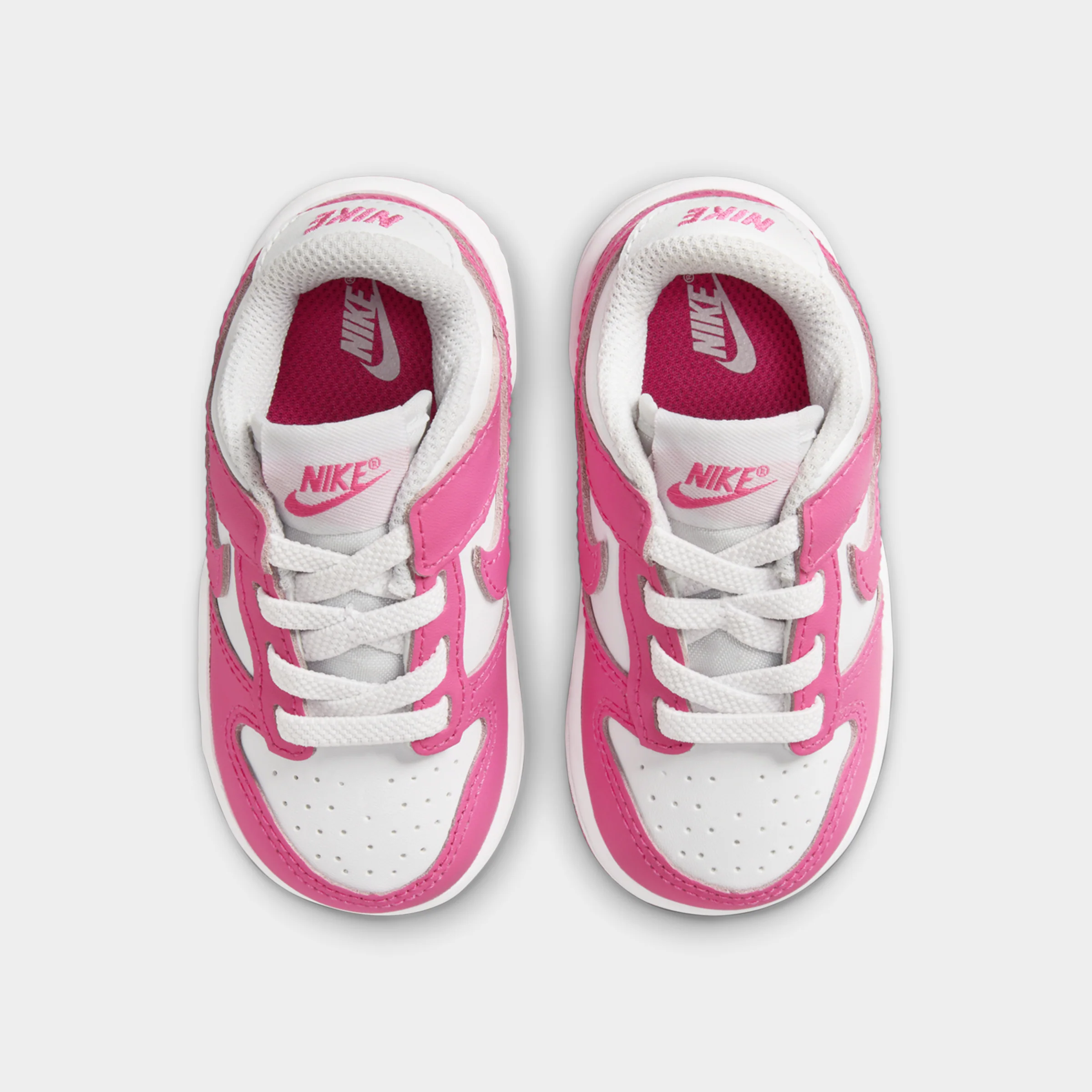 Nike Dunk Low TD White / Laser Fuchsia - Image 5