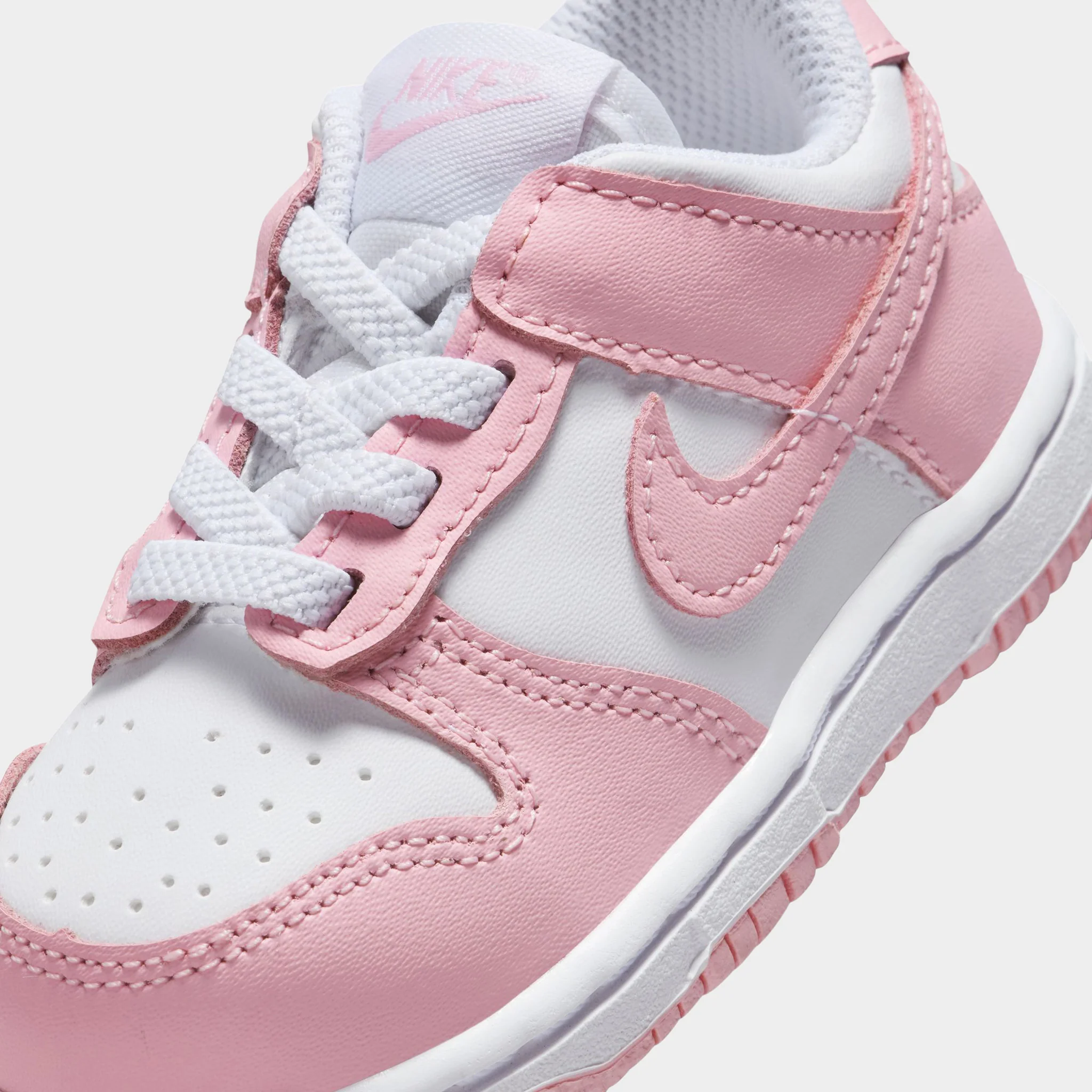 Nike Dunk Low TD White / Medium Soft Pink - White - Image 3