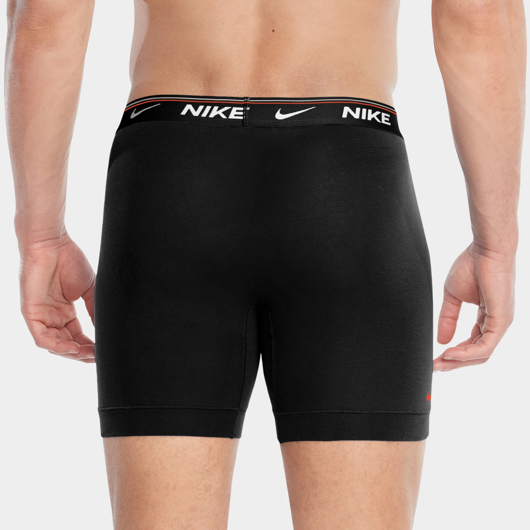 Nike Essential Microfiber Stretch Boxer Brief (3-Pack) / Black - Image 2