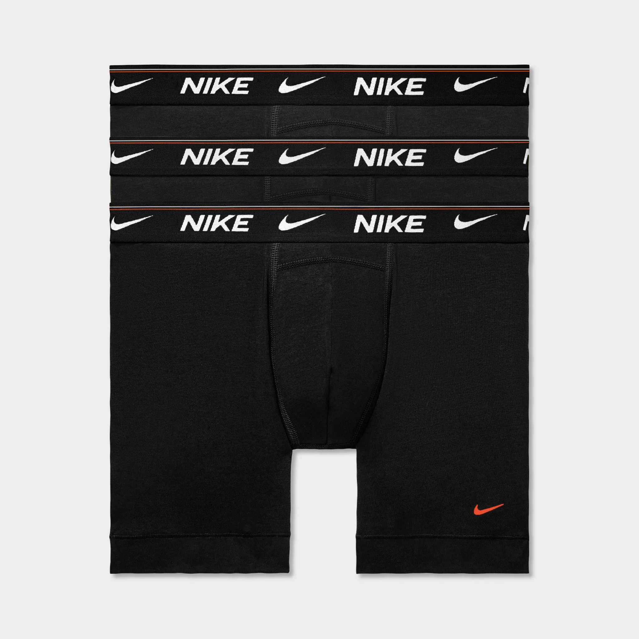 Nike Essential Microfiber Stretch Boxer Brief (3-Pack) / Black - Image 3