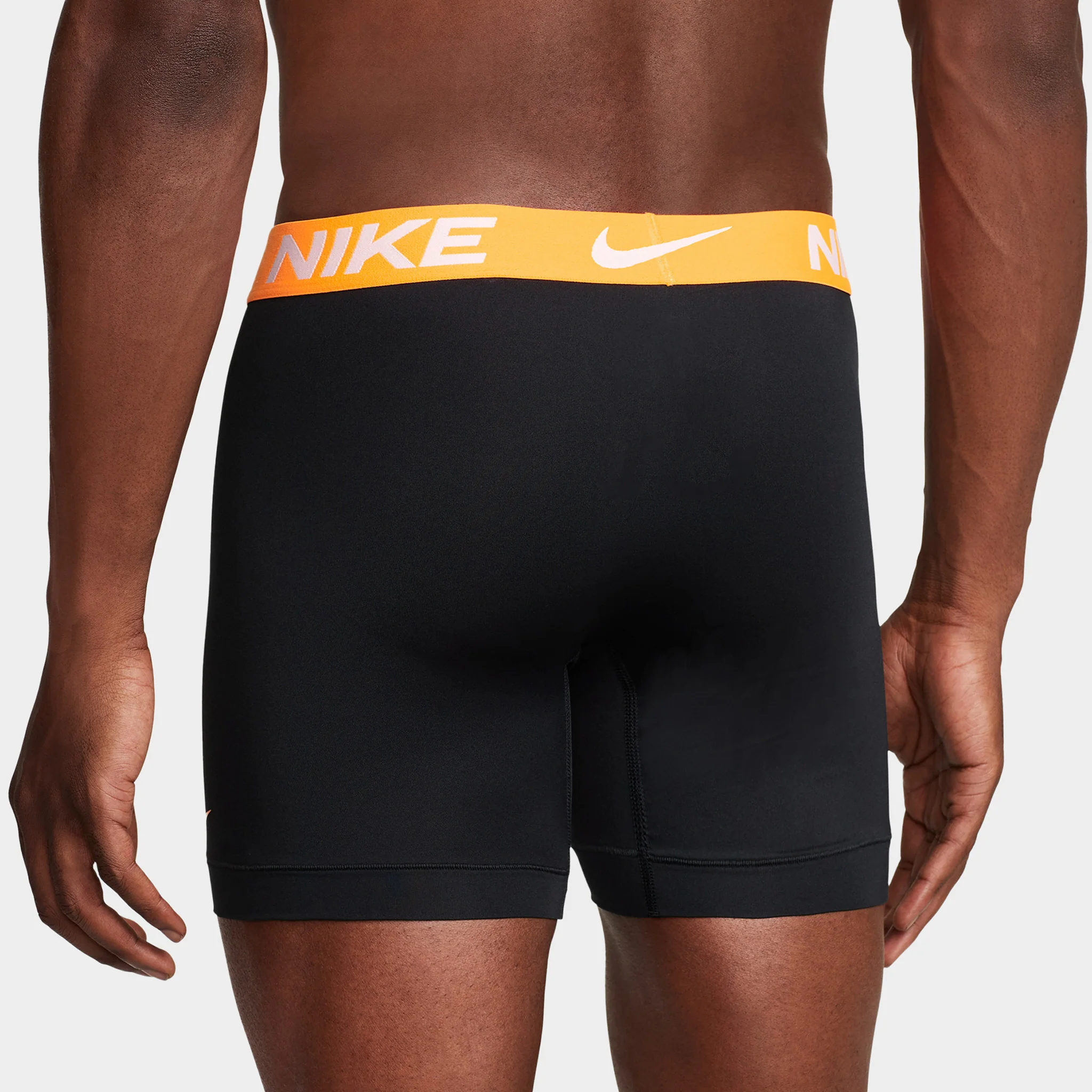 Nike Essential Microfiber Stretch Boxer Brief (3-Pack) Black / Multi - Image 2