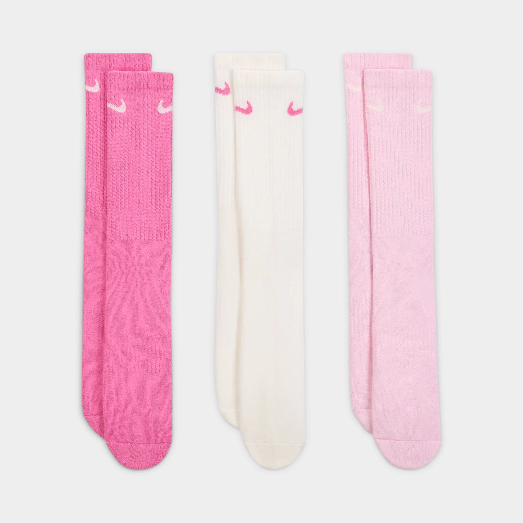 Nike Everyday Cushioned Crew Socks (3P) / Multi - Image 2