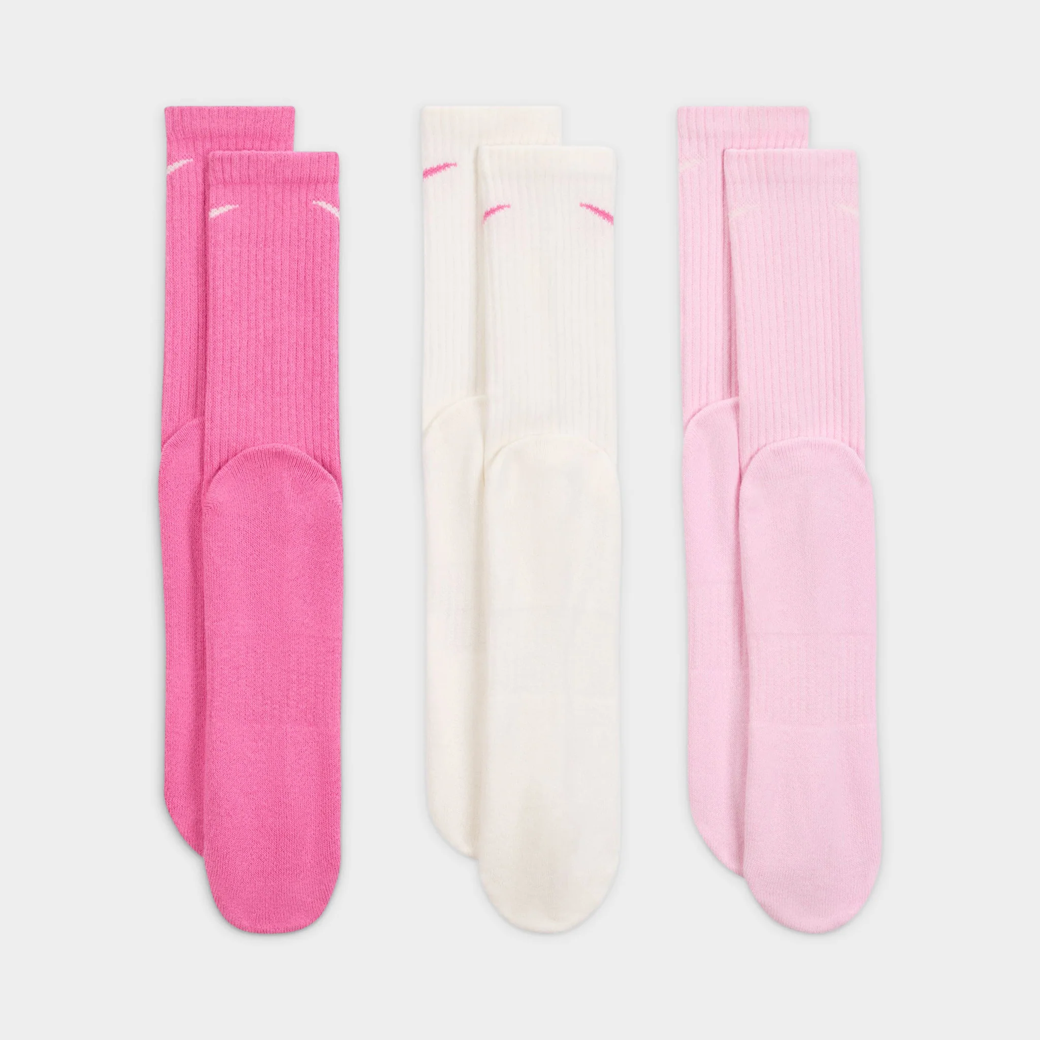 Nike Everyday Cushioned Crew Socks (3P) / Multi - Image 3