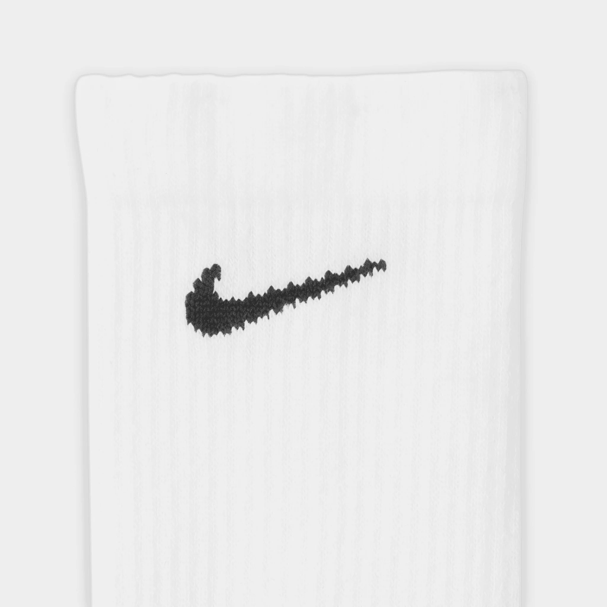 Nike Everyday Elevated Crew Socks (6-Pack) White / Black - Image 3