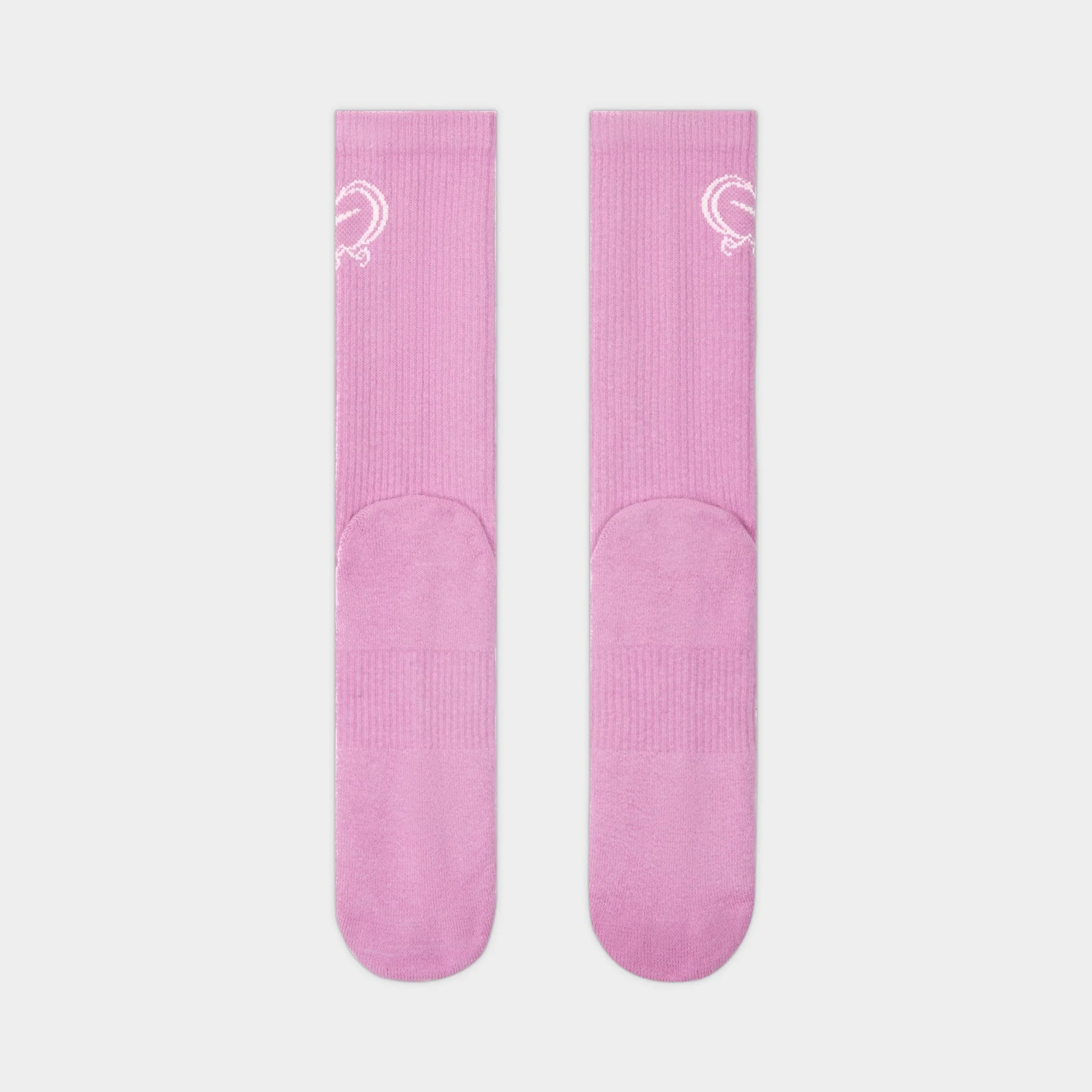 Nike Everyday Plus Cushioned Crew V Day Socks /  Lt Magenta - Image 6