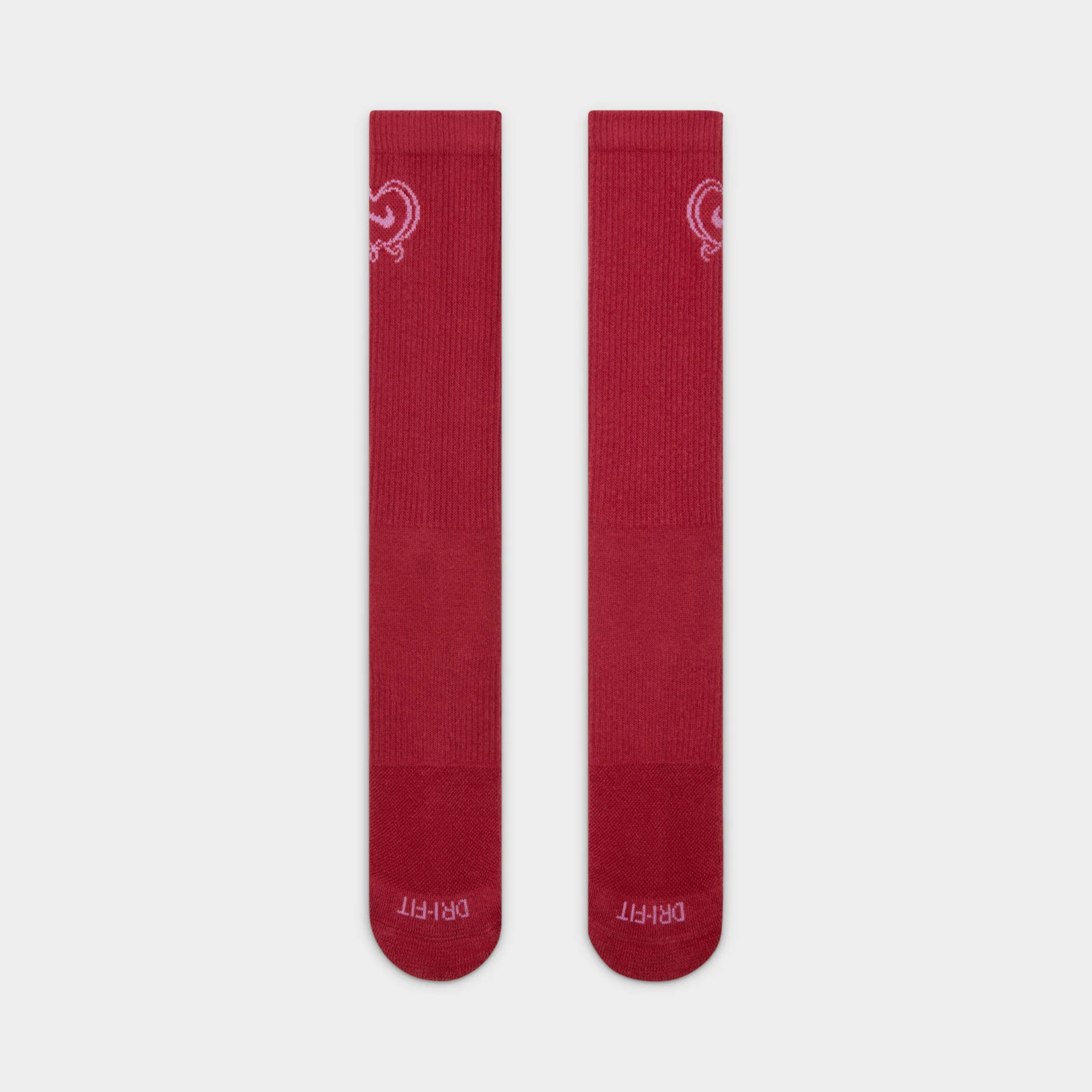 Nike Everyday Plus Cushioned Crew V Day Socks / Team Crimson - Image 3