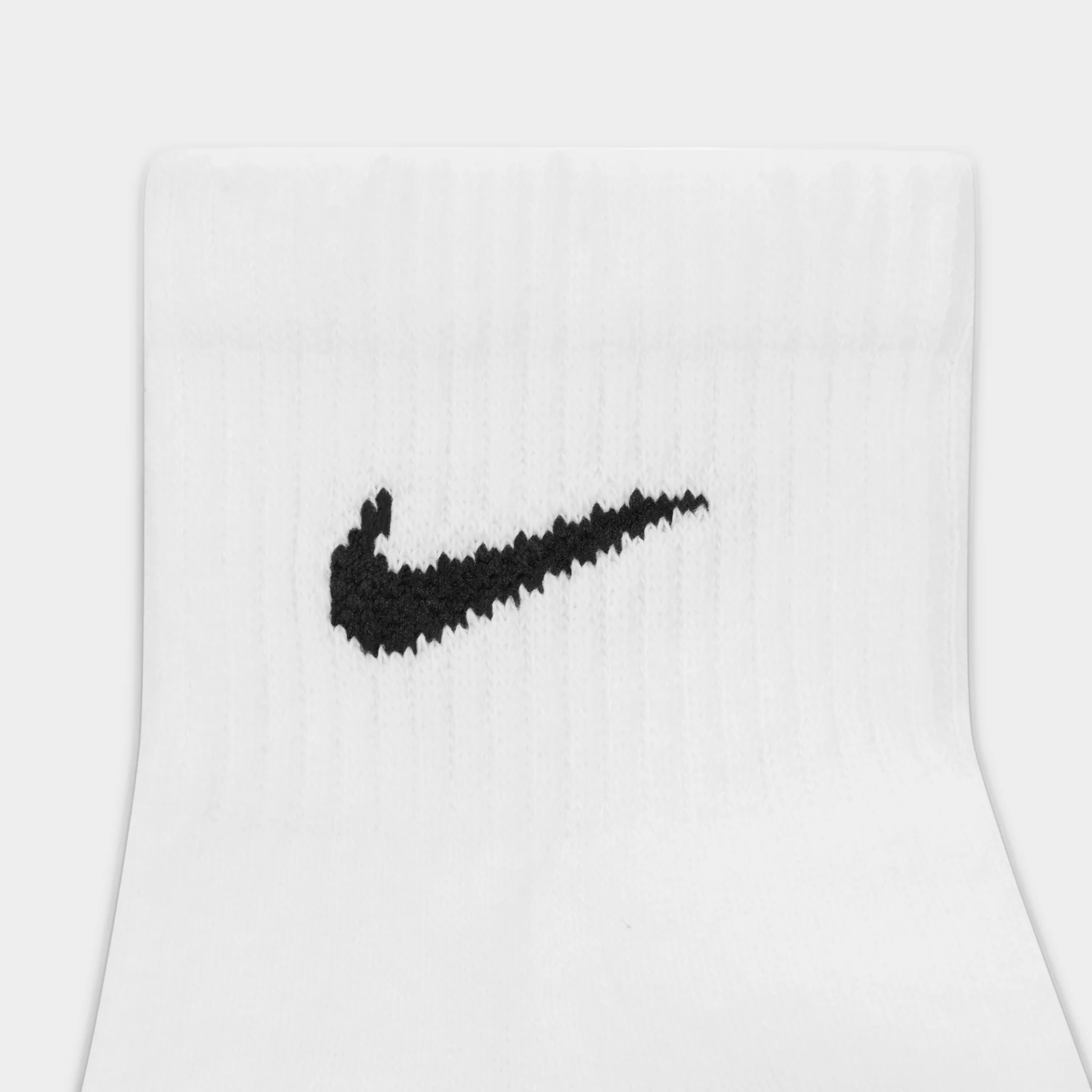 Nike Everyday Plus Cushioned Training Ankle Socks (6 Pack) White / Black - Image 2