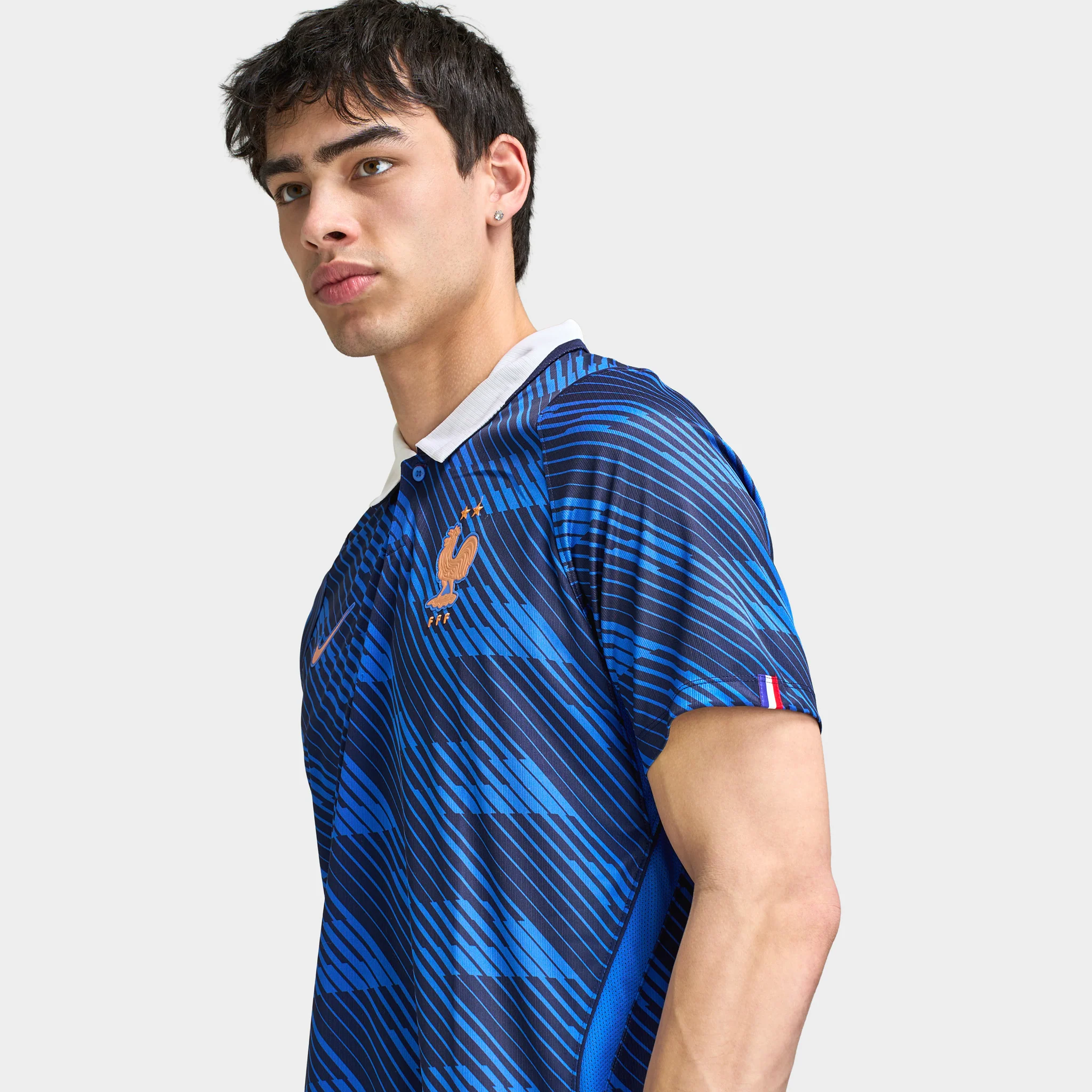 Nike France Home Jersey Game Royal / Metallic Copper - Image 6