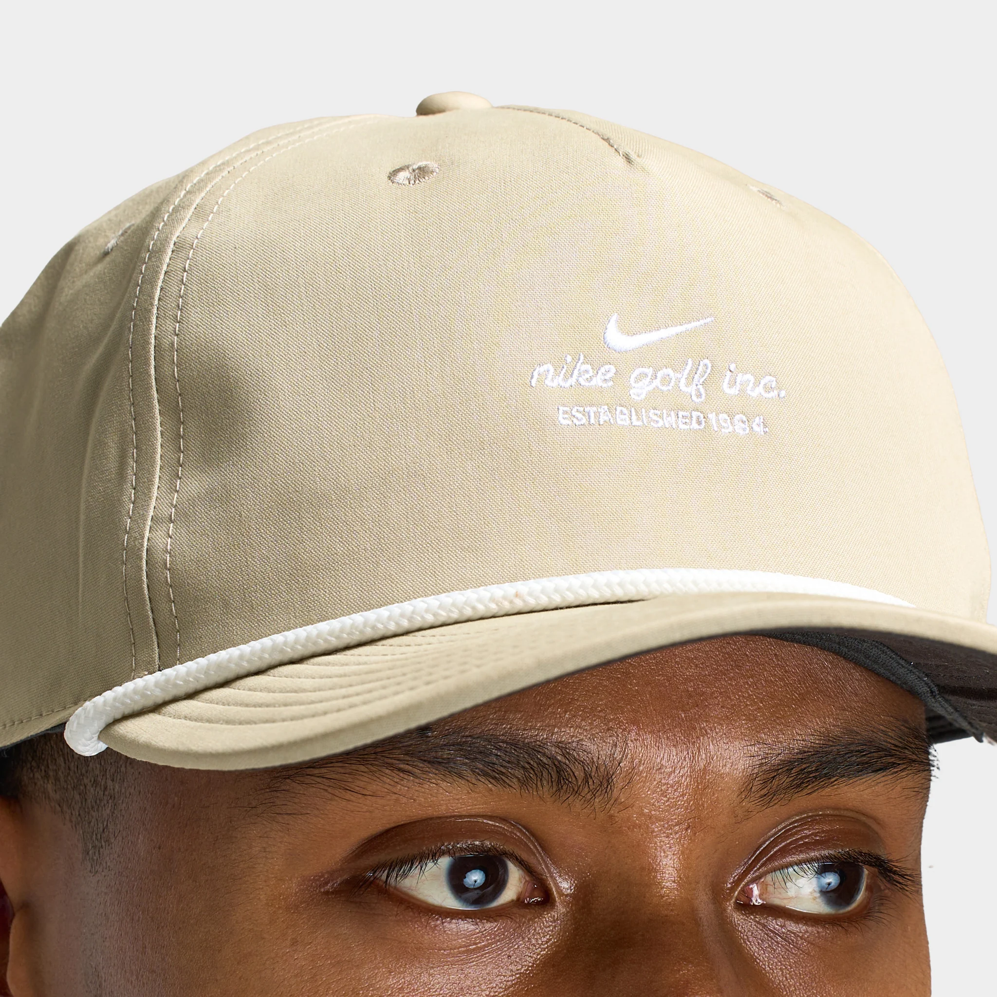 Nike Golfer Cap Beige / White - Image 3