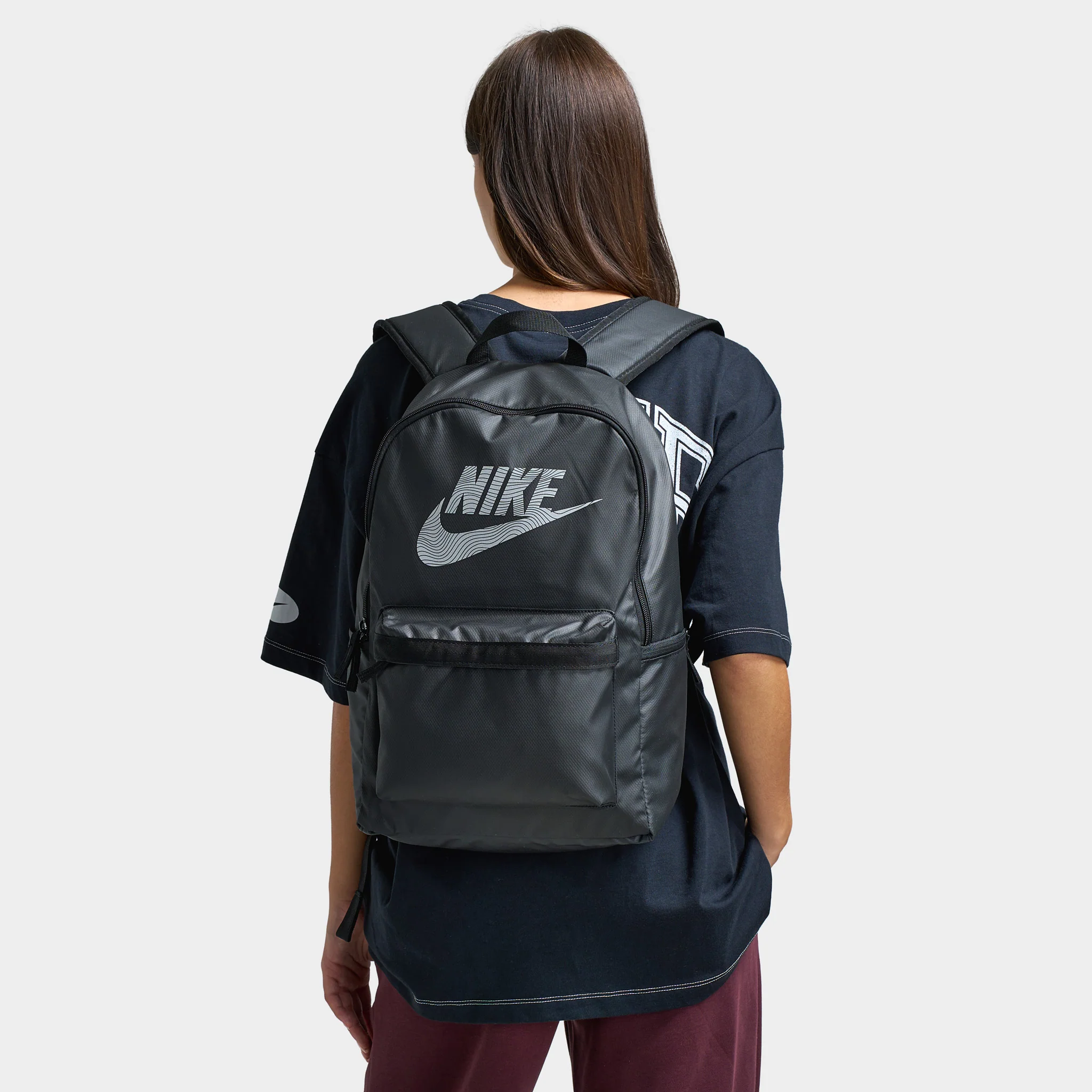 Nike Heritage Backpack 23L Black / Black - Black - Image 2
