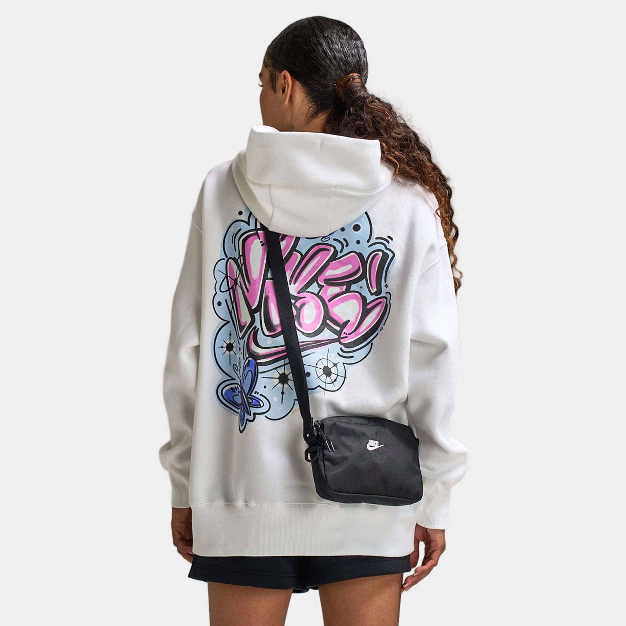 Nike Heritage Crossbody Bag 2.0 Black / White - Image 7