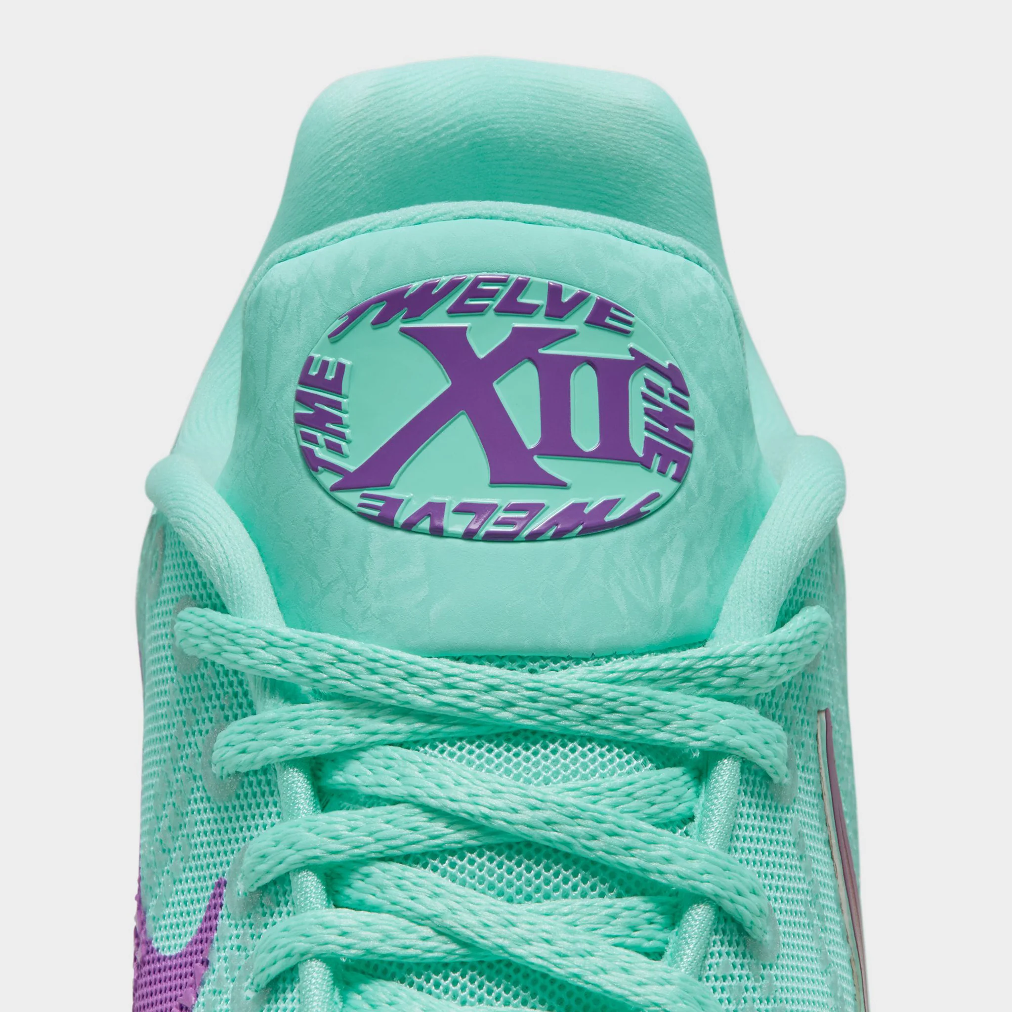 Nike Ja 3 12 Time GS Bleached Turquoise / Safety Orange - Vivid Purple - Image 5