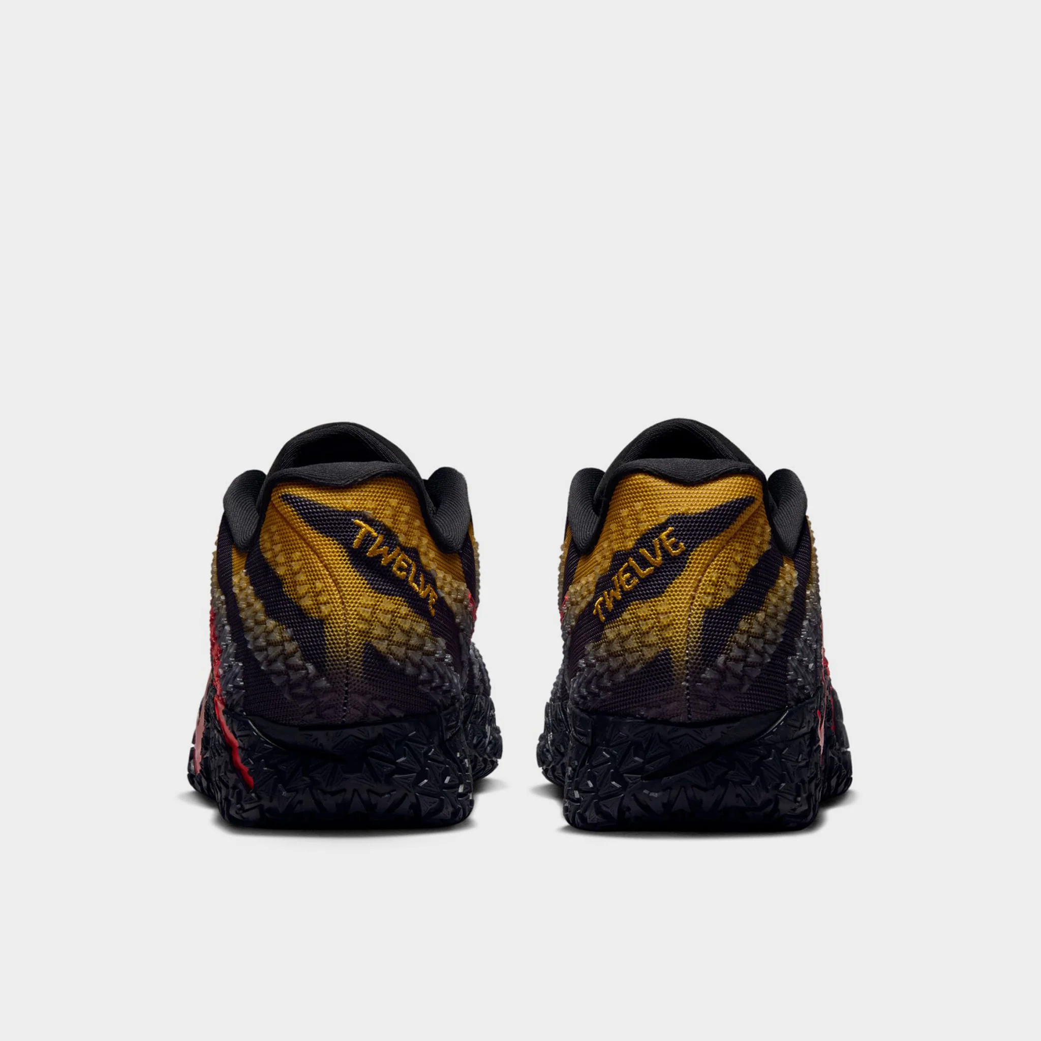 Nike Ja 3 "Raptor" Anthracite / Bright Crimson - Yellow Ochre - Image 6