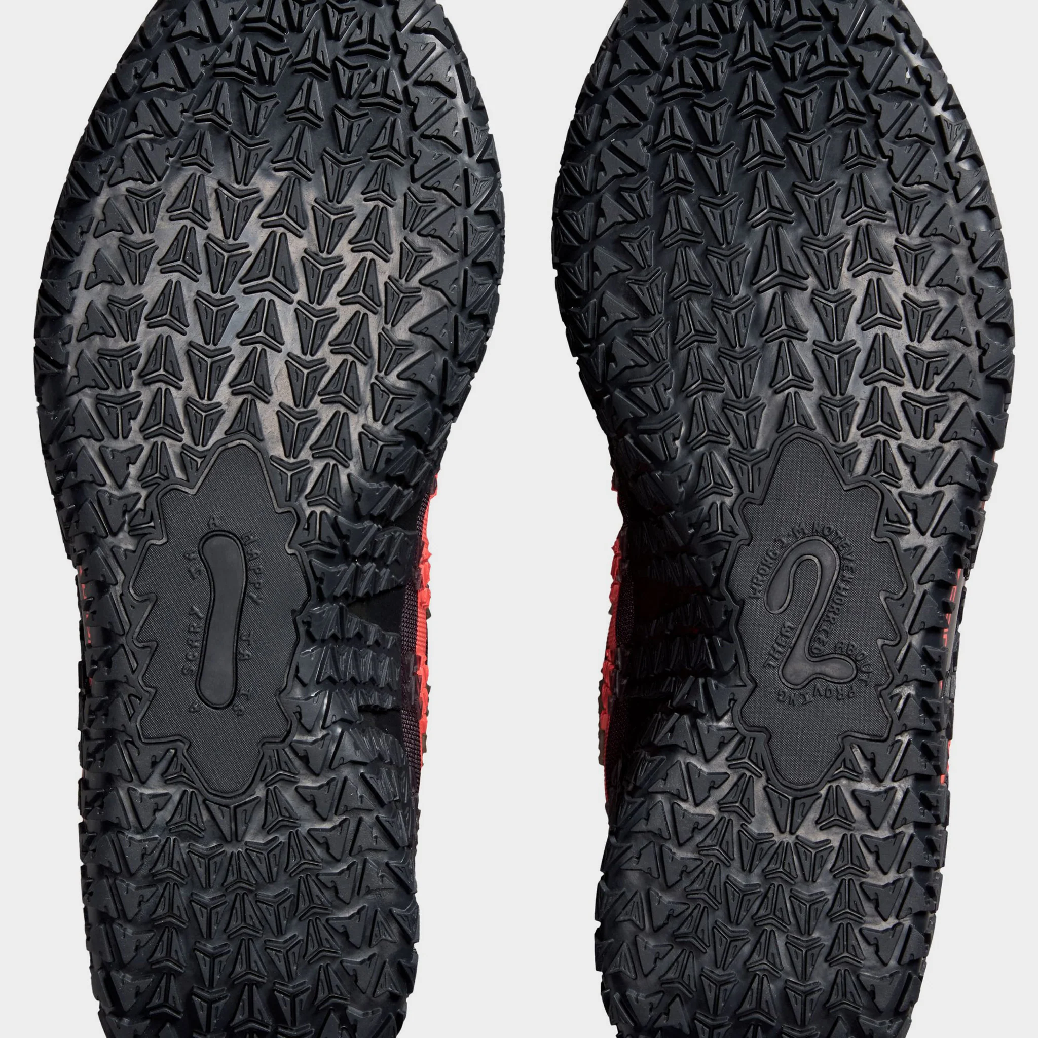 Nike Ja 3 "Raptor" Anthracite / Bright Crimson - Yellow Ochre - Image 8