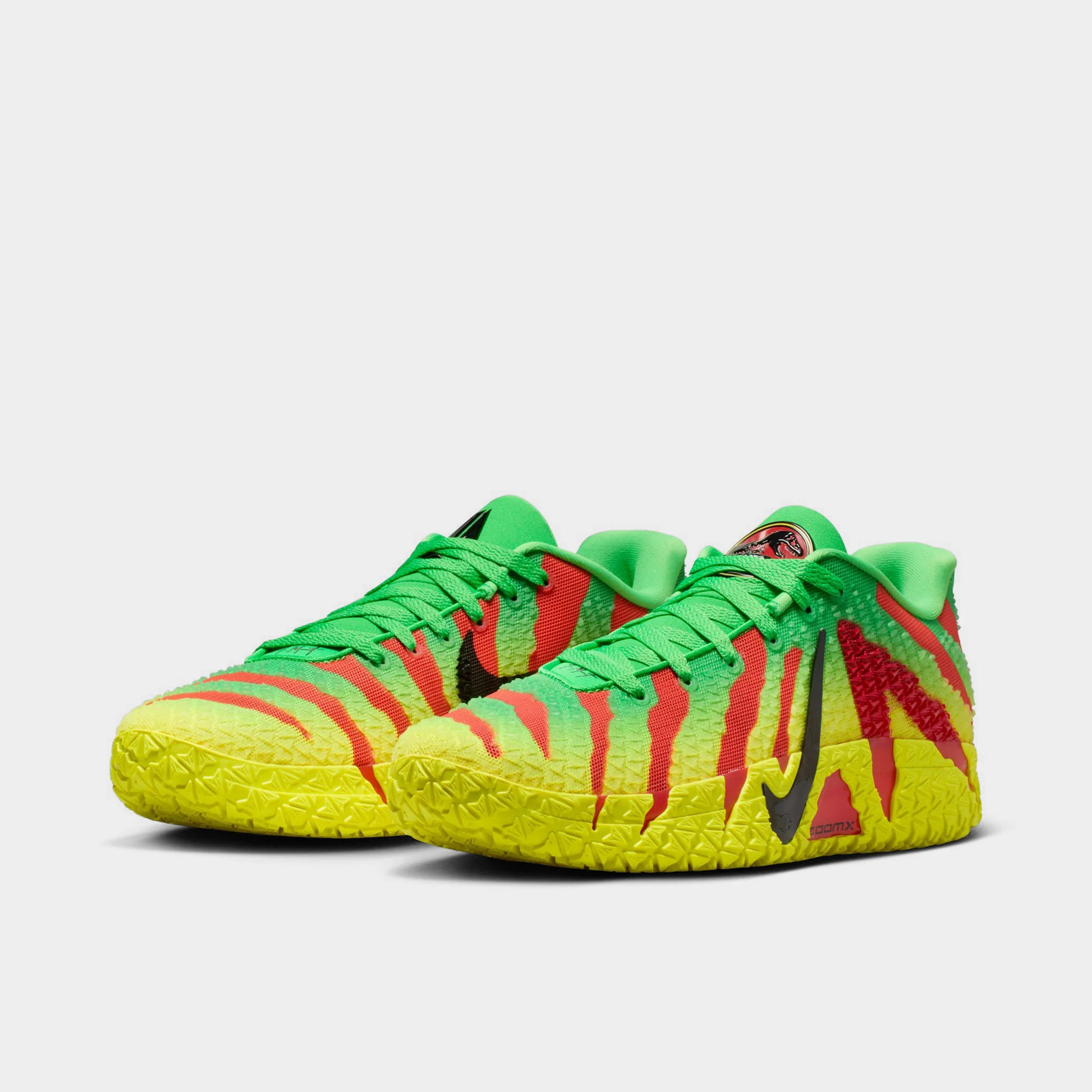 Nike Ja 3 "Explorer" Green Spark / Black - University Red - Image 2