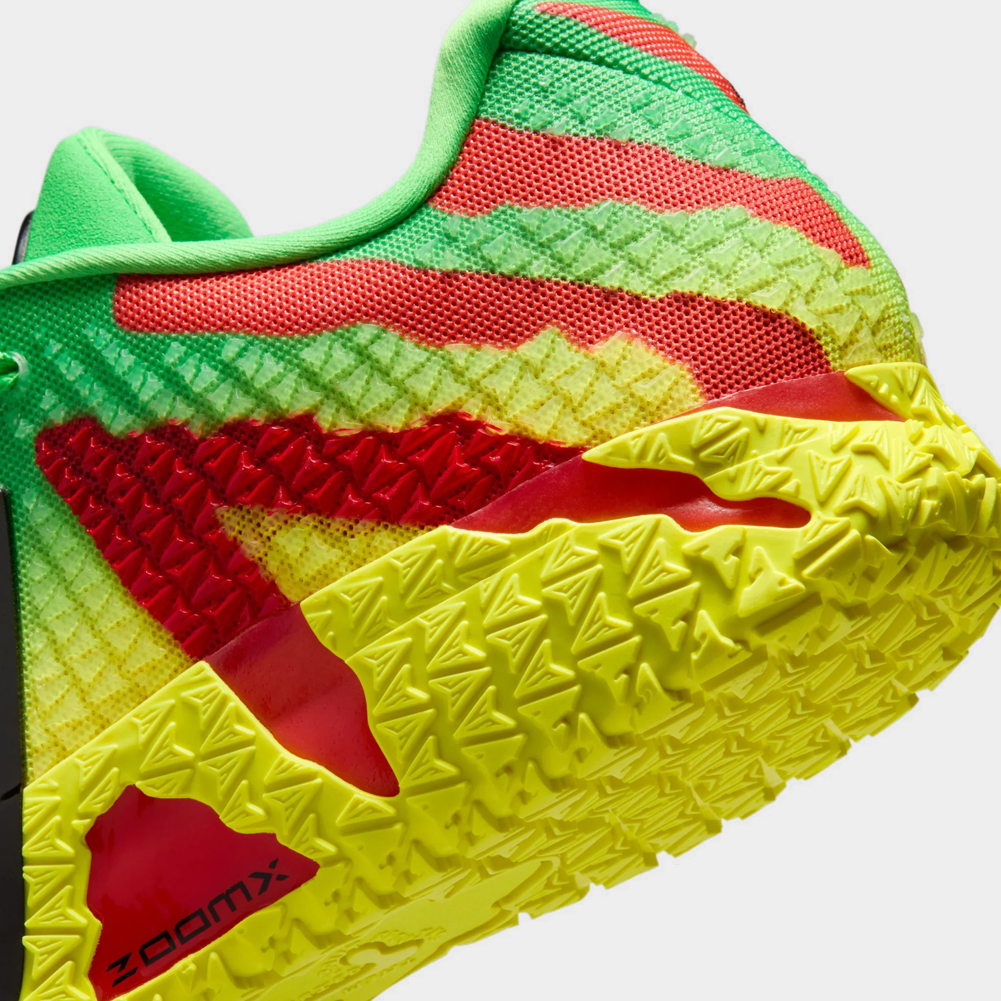 Nike Ja 3 "Explorer" Green Spark / Black - University Red - Image 4