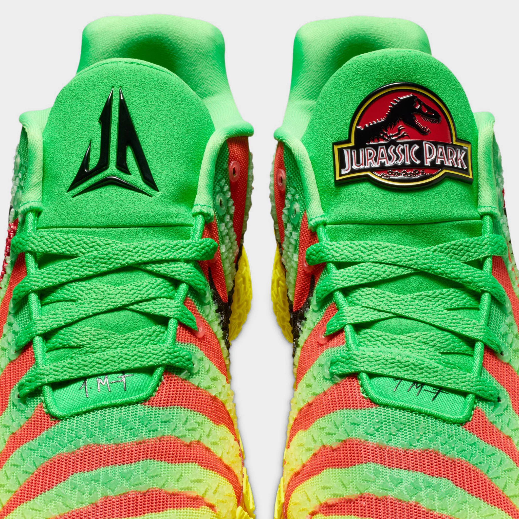 Nike Ja 3 "Explorer" Green Spark / Black - University Red - Image 5