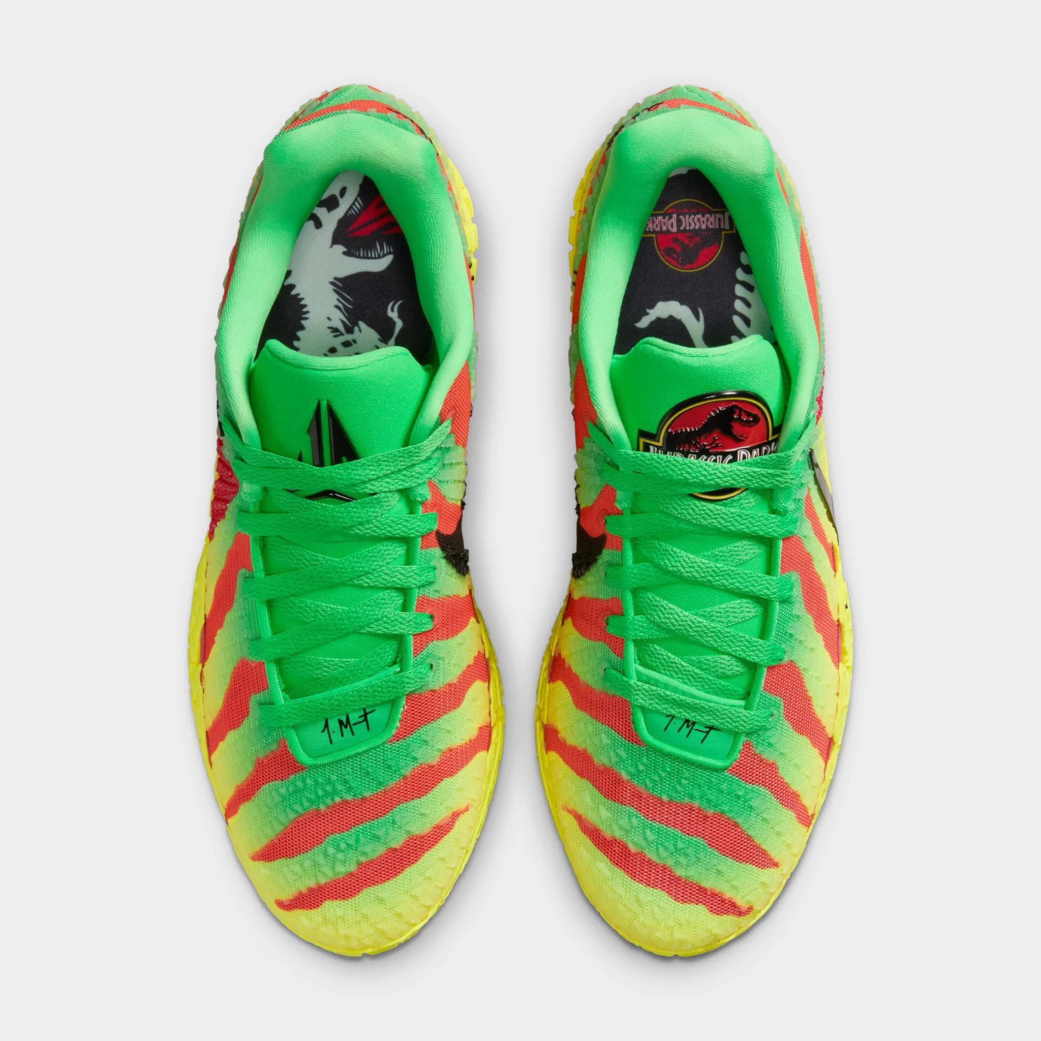 Nike Ja 3 "Explorer" Green Spark / Black - University Red - Image 7
