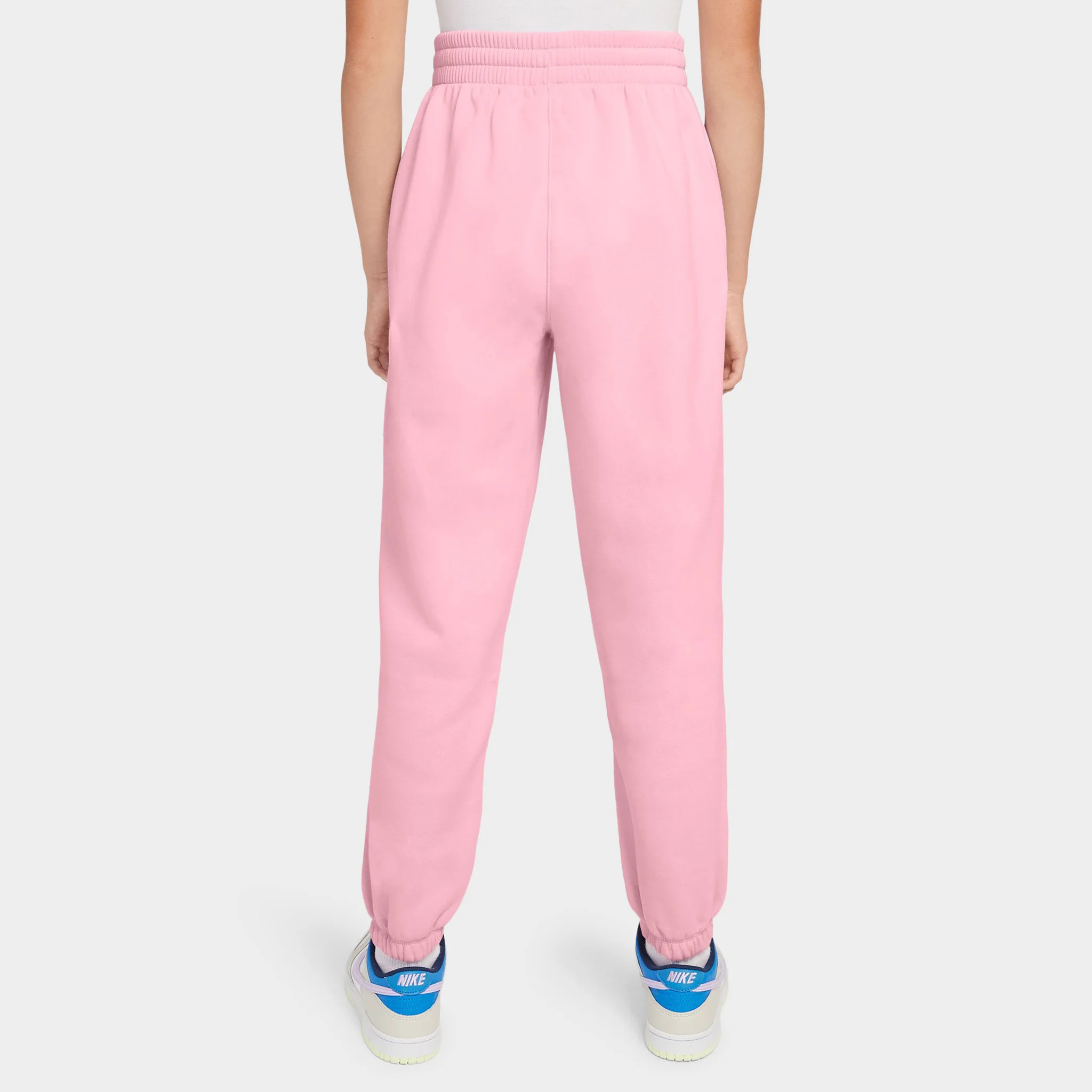 Nike Junior Girls' Club Fleece Loose Pants / Med Soft Pink - Image 2