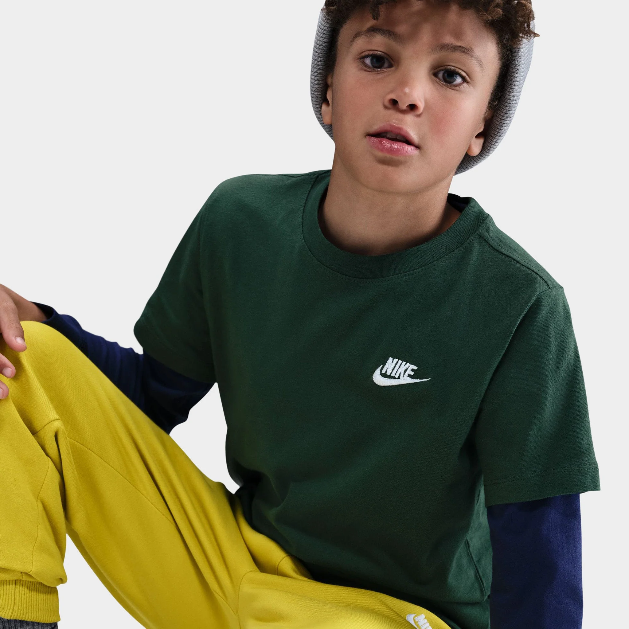 Nike Juniors' Futura T-Shirt / Fir - Image 5