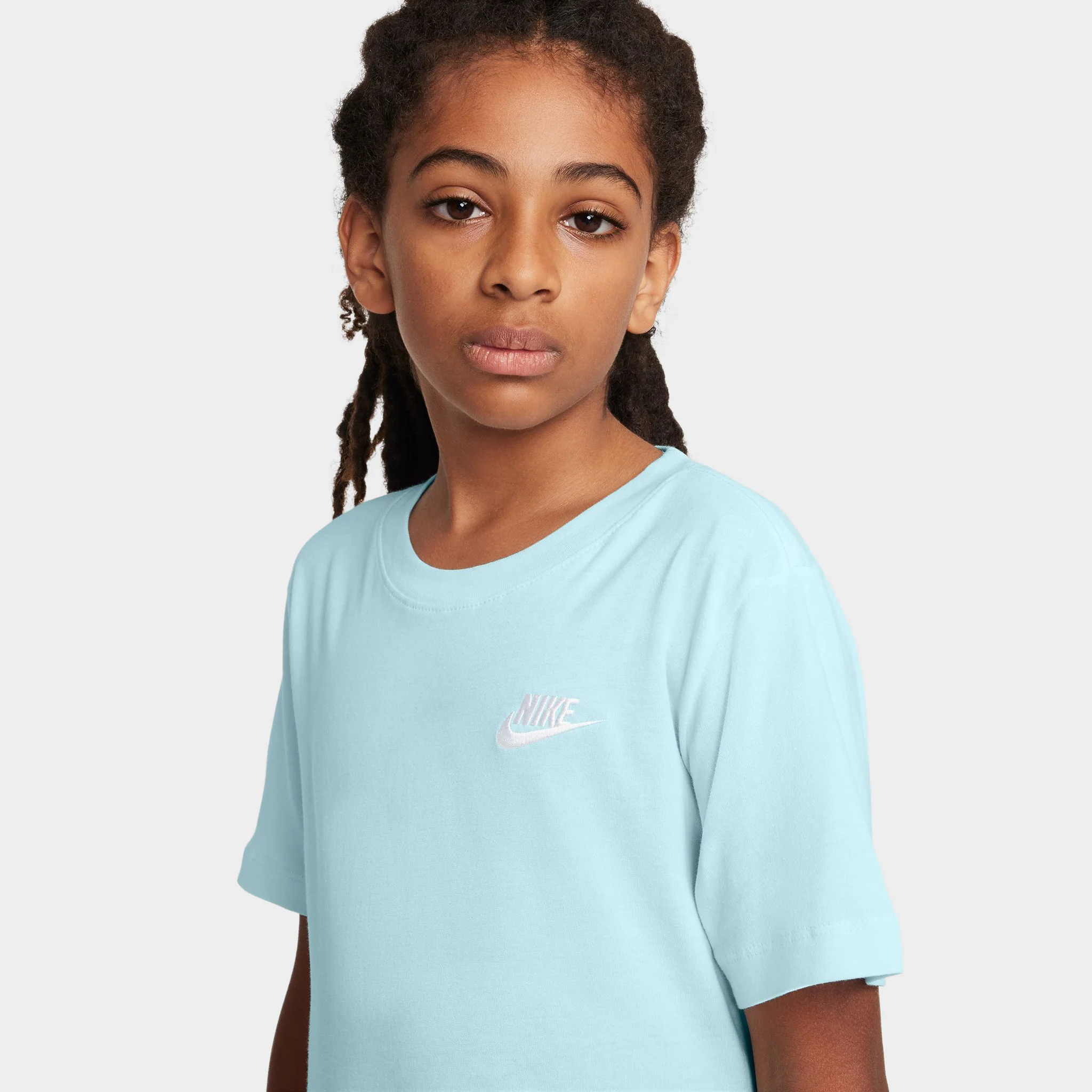 Nike Juniors' Futura T-Shirt / Glacier Blue - Image 3
