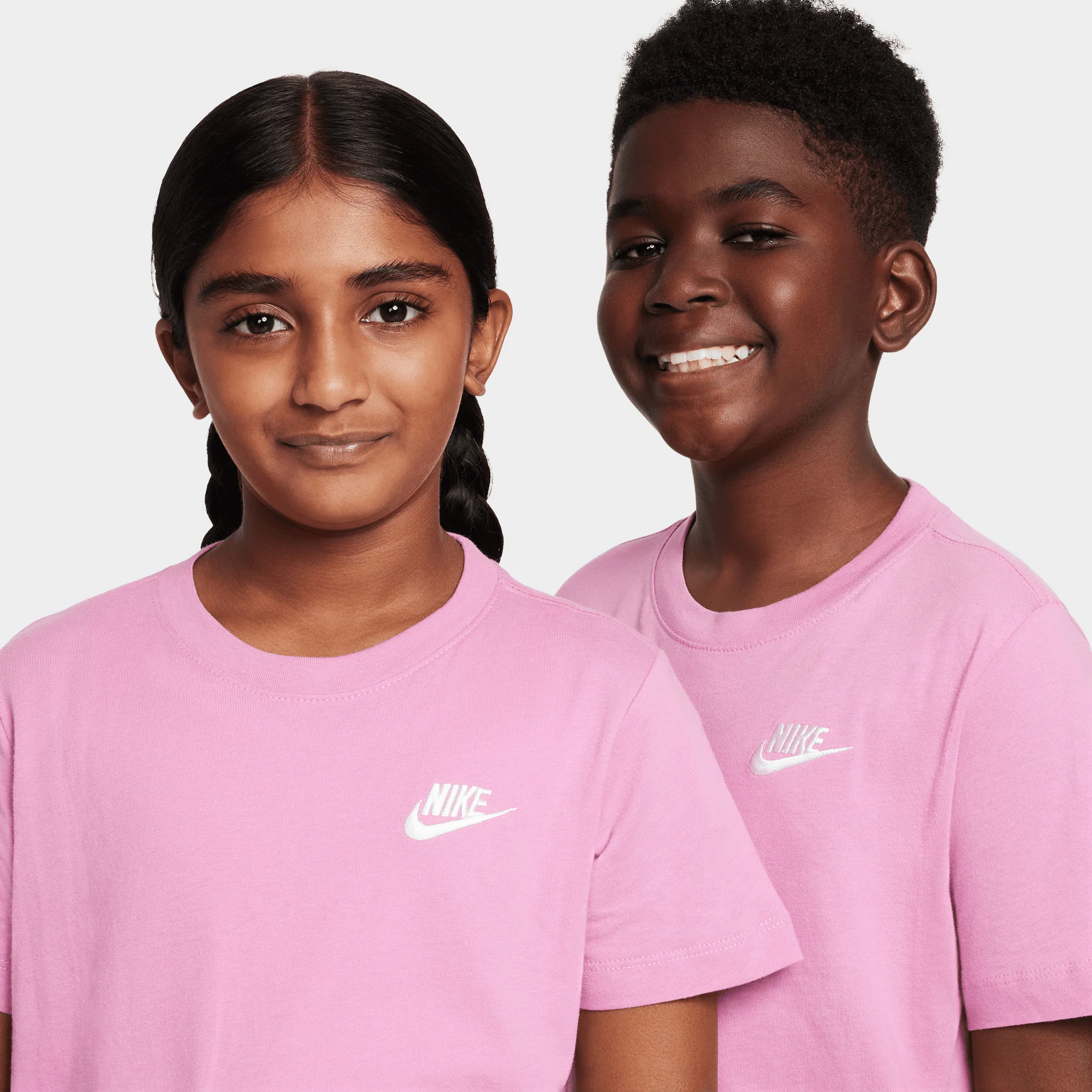Nike Juniors' Futura T-Shirt / Magic Flamingo - Image 3