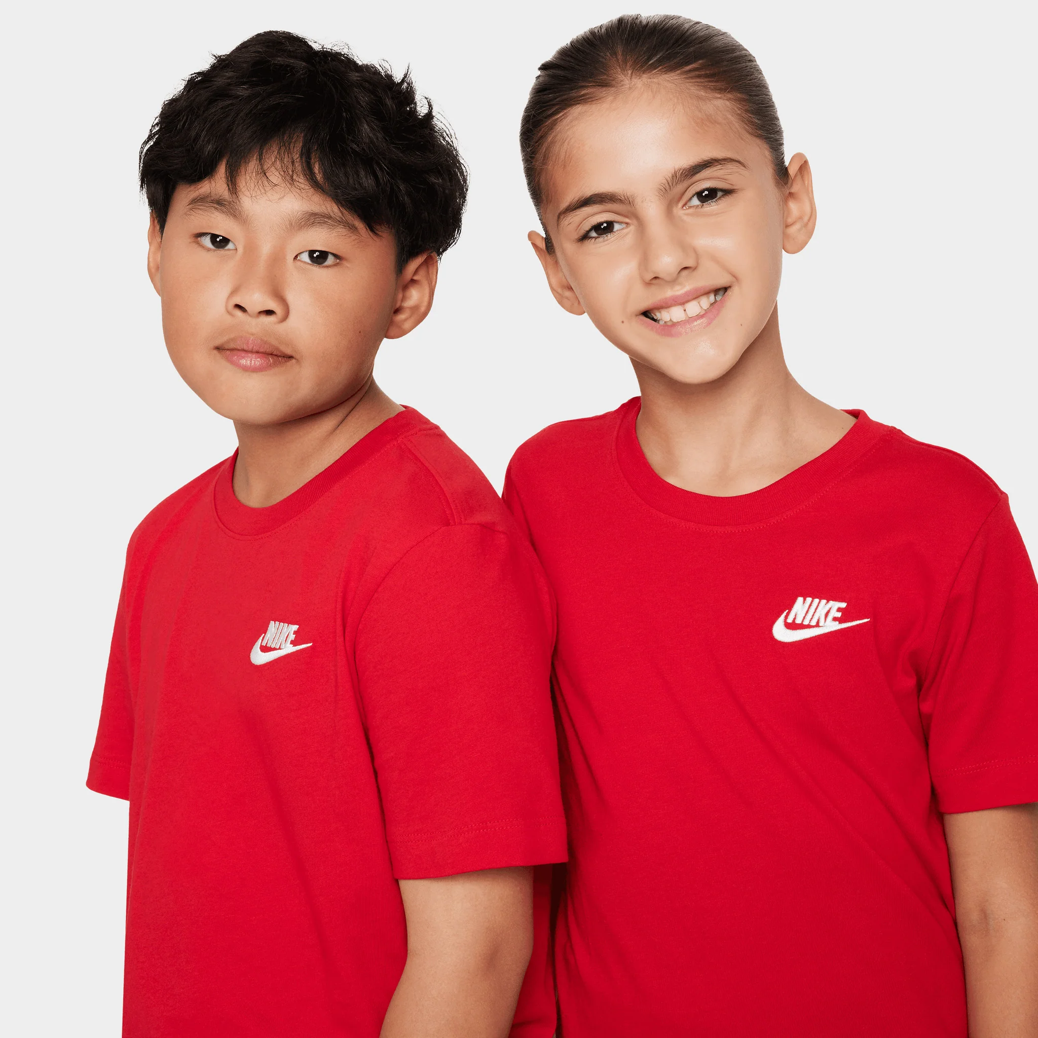 Nike Juniors' Futura T-Shirt / University Red - Image 3