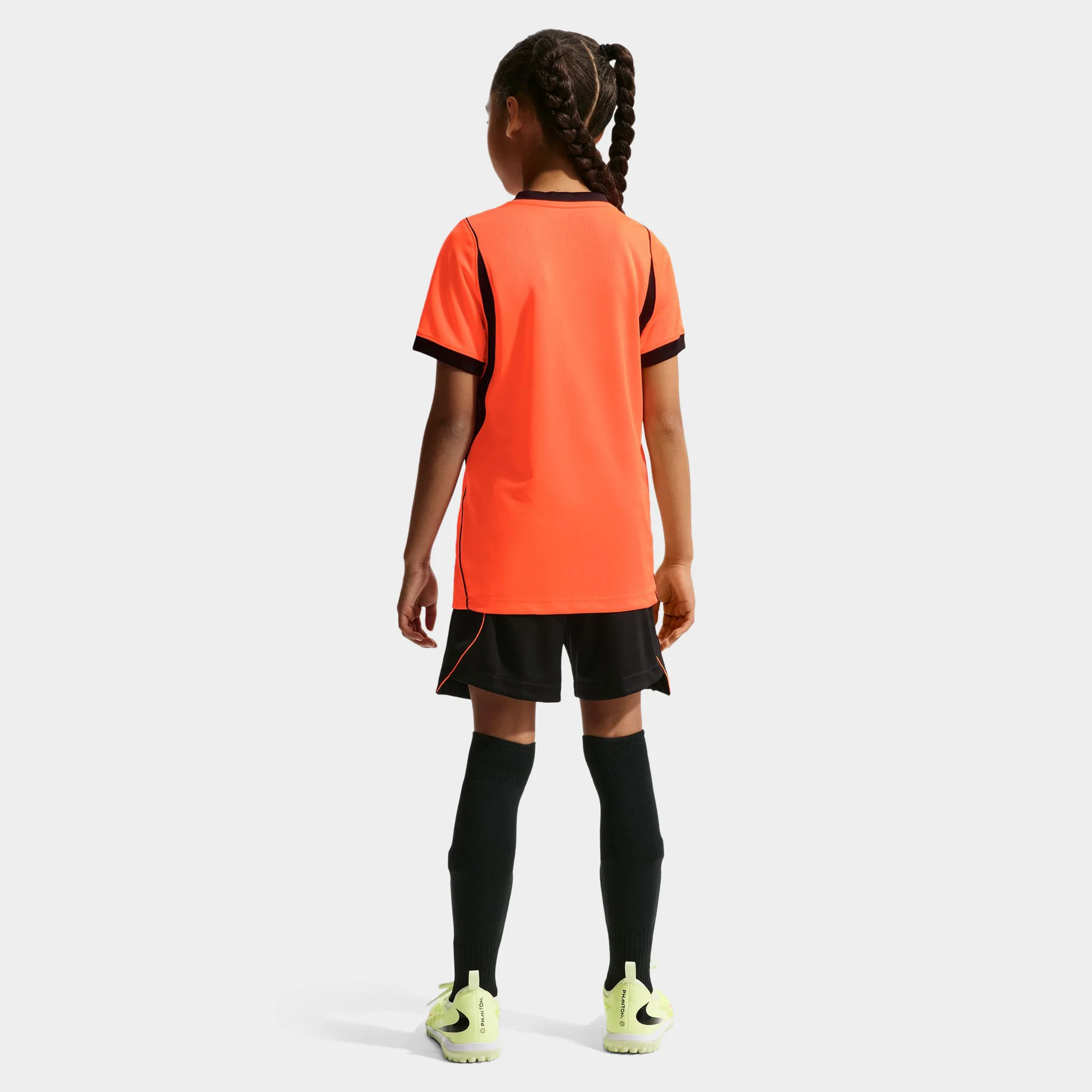 Nike Juniors' Netherlands Home Jersey / Orange - Image 2