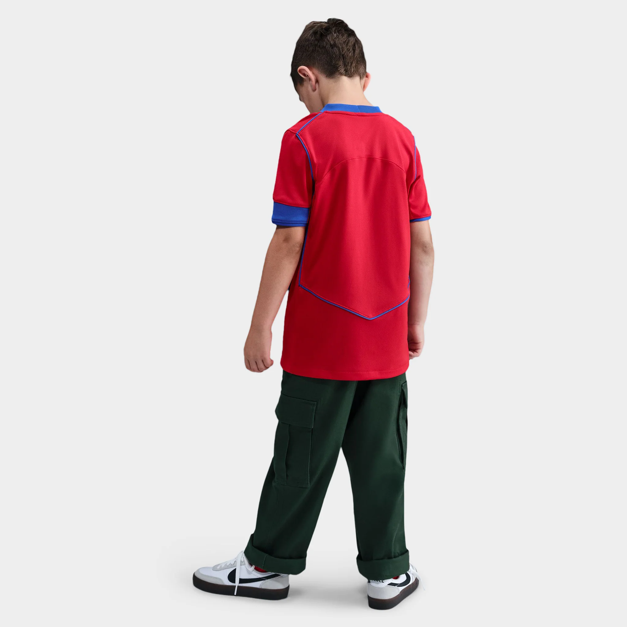 Nike Juniors' PSG 25/26 Jersey Stad 3R Global Red / Sport Red - Image 4