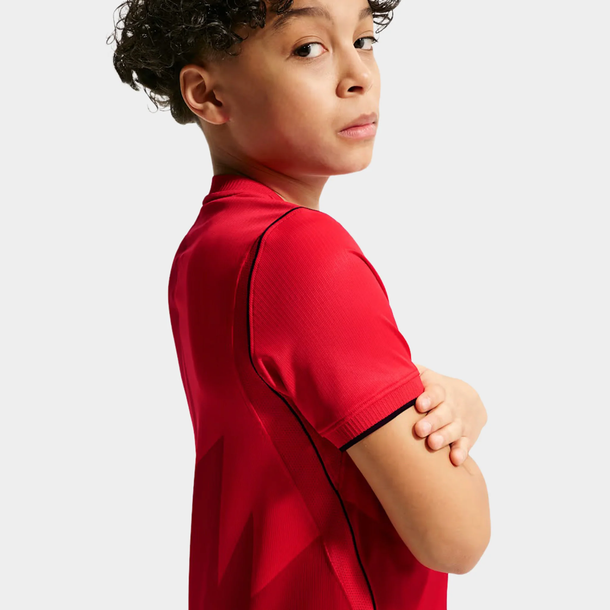 Nike Juniors' Stadium Replica Canada Jersey Home / University Red - Image 3