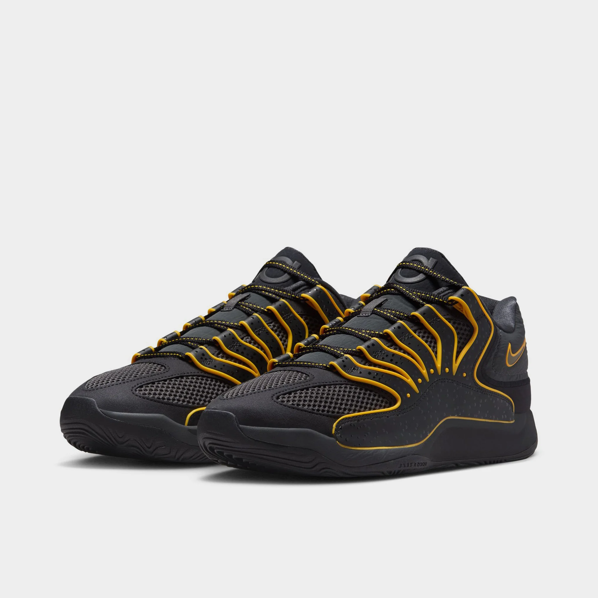 Nike Kd 18 Black / University Gold - Anthracite - Image 2