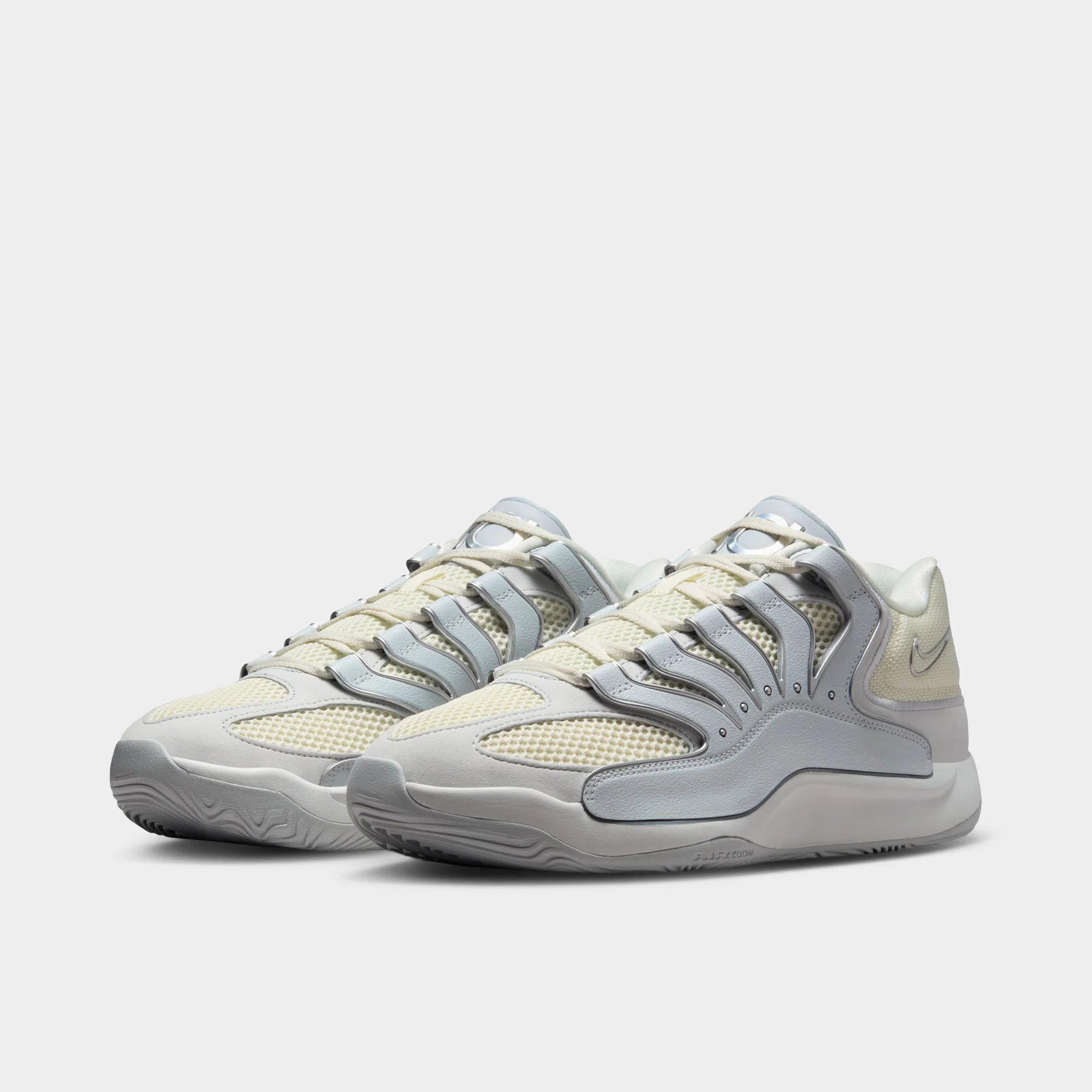Nike KD18 Pure Platinum / Wolf Grey - Summit White - Image 2
