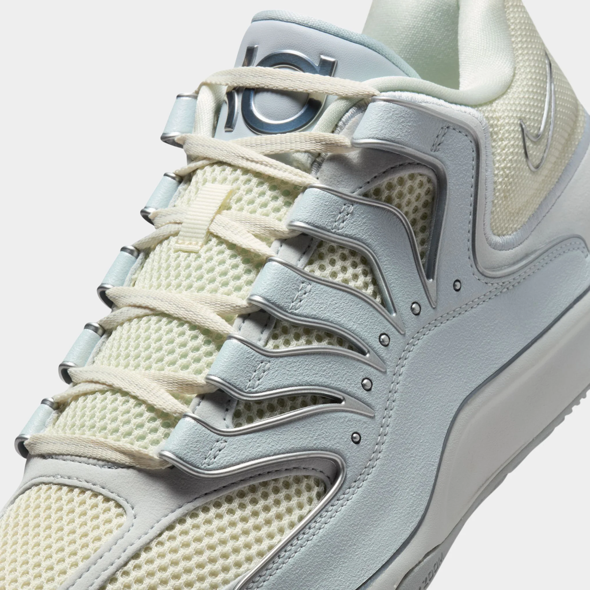 Nike KD18 Pure Platinum / Wolf Grey - Summit White - Image 3