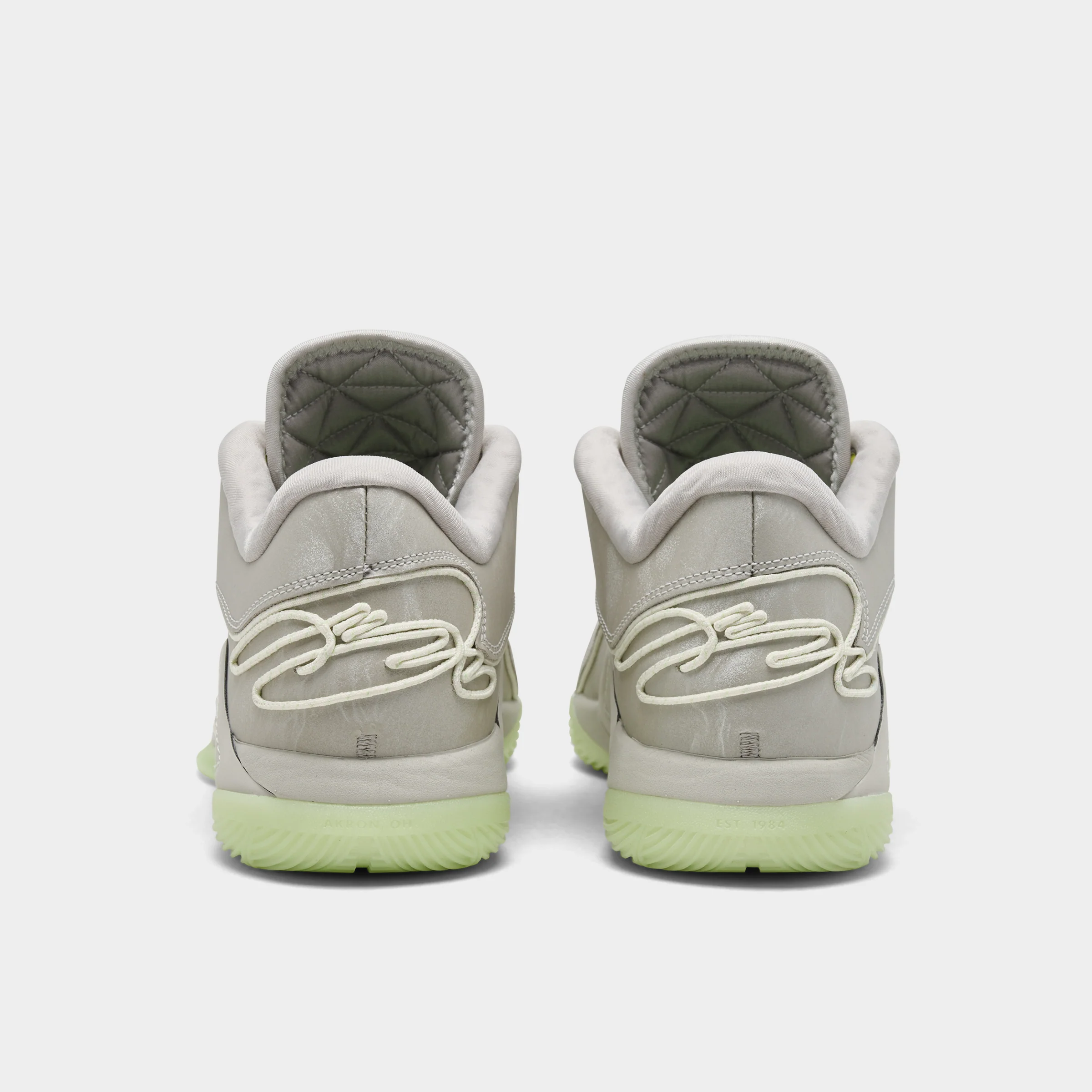 Nike Lebron XXII Light Bone / Soft Pearl - Vapor Green - Image 4