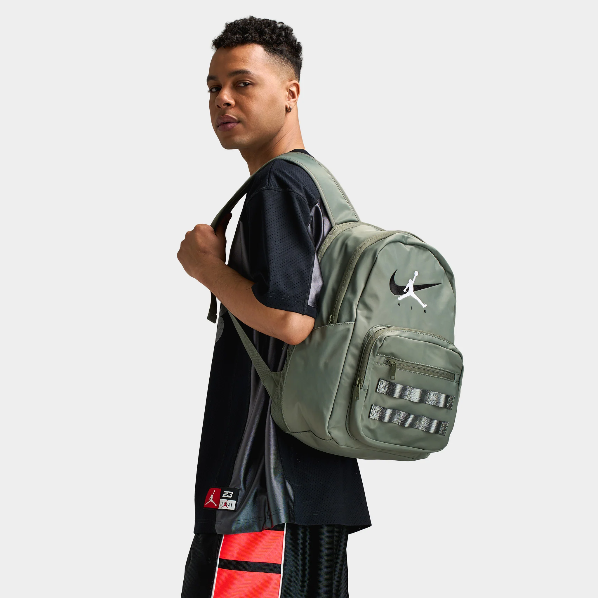 Jordan Legends Nylon Backpack/ Vintage LIchen - Image 3
