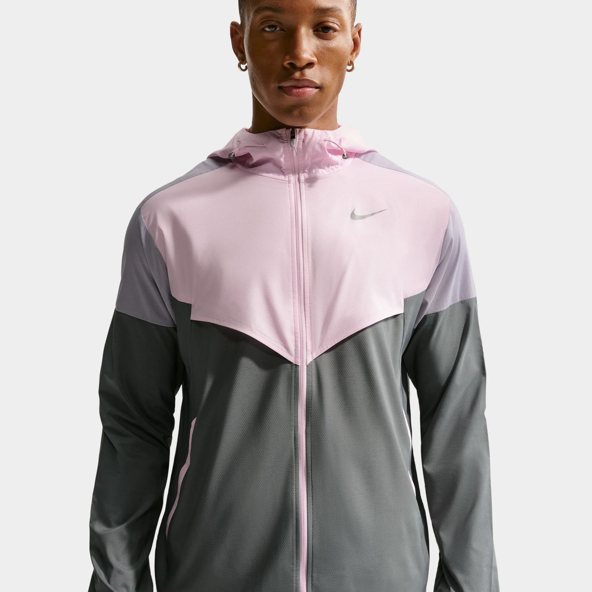 Nike Impossibly Light Windrunner Anthracite / Pink Foam - Smoke Gray - Image 4