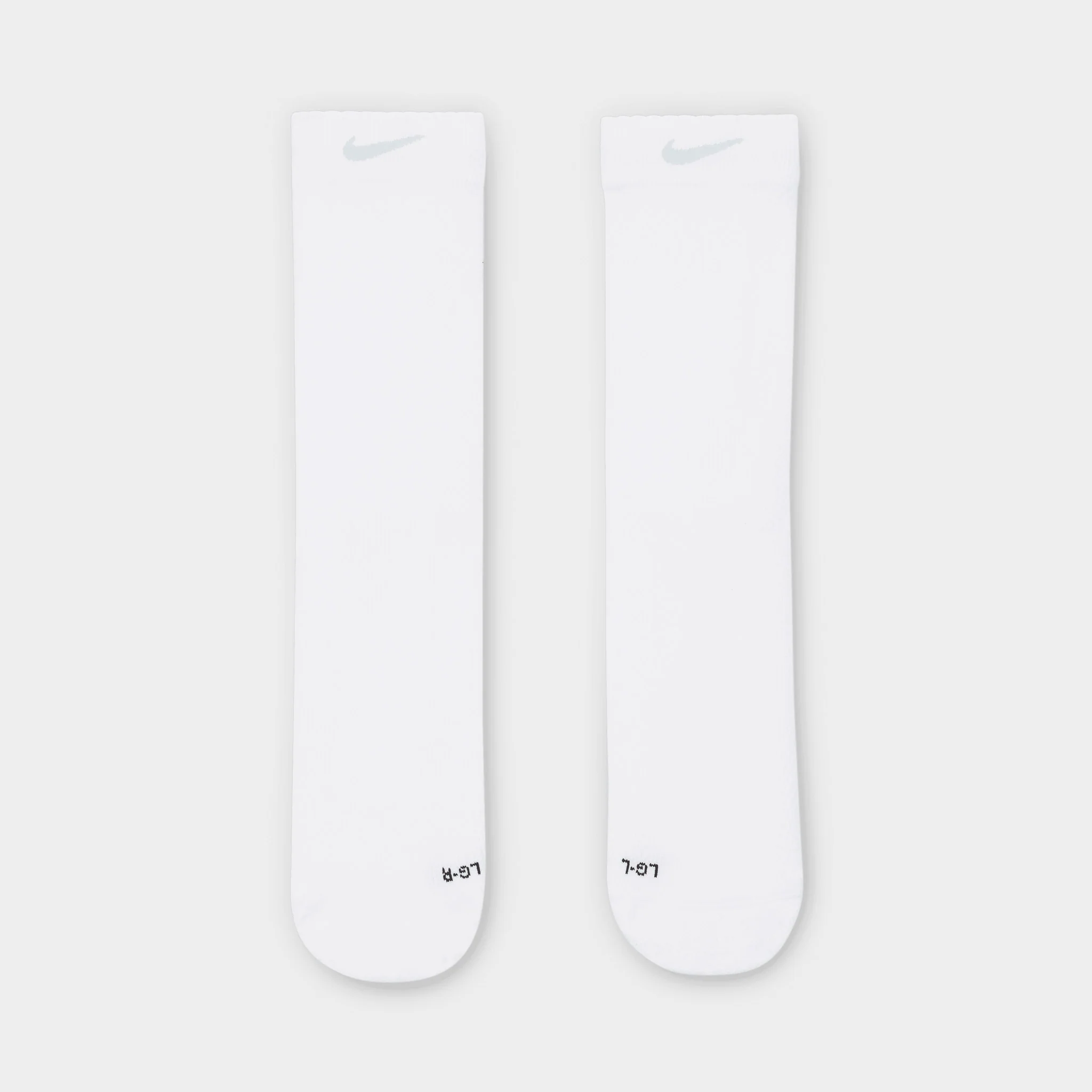Nike Lightweight Run Crew Socks (1 Pair) White / Platinum - Image 2