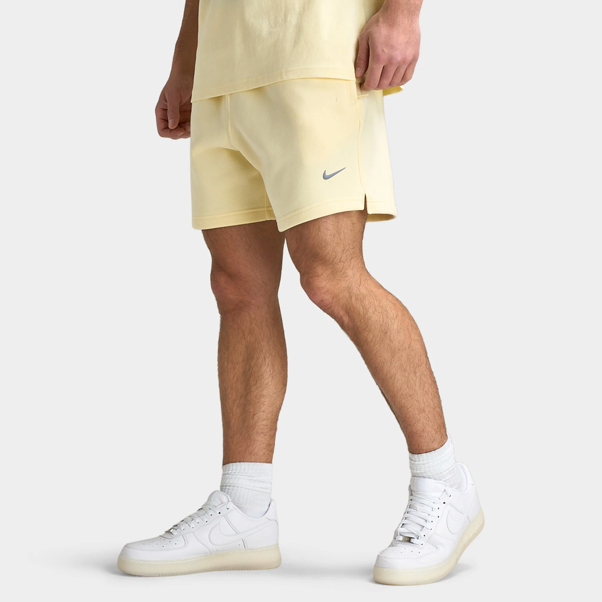Nike NOCTA Fleece Shorts Alabaster / Platinum Tint - Image 2
