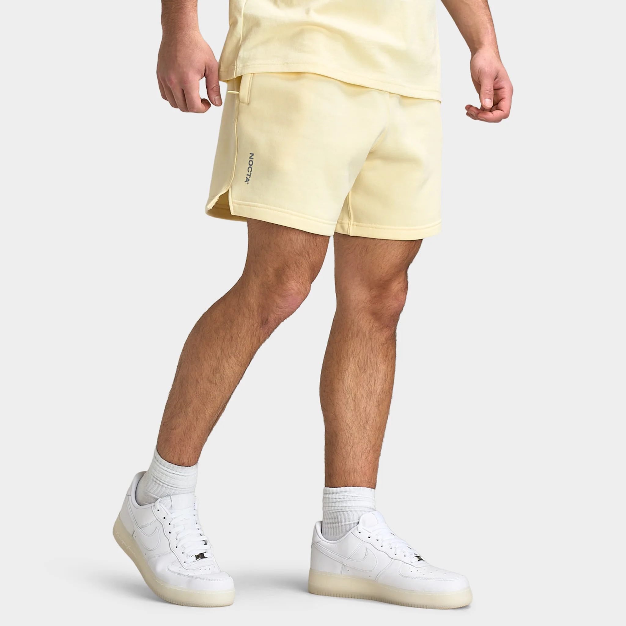 Nike NOCTA Fleece Shorts Alabaster / Platinum Tint - Image 3