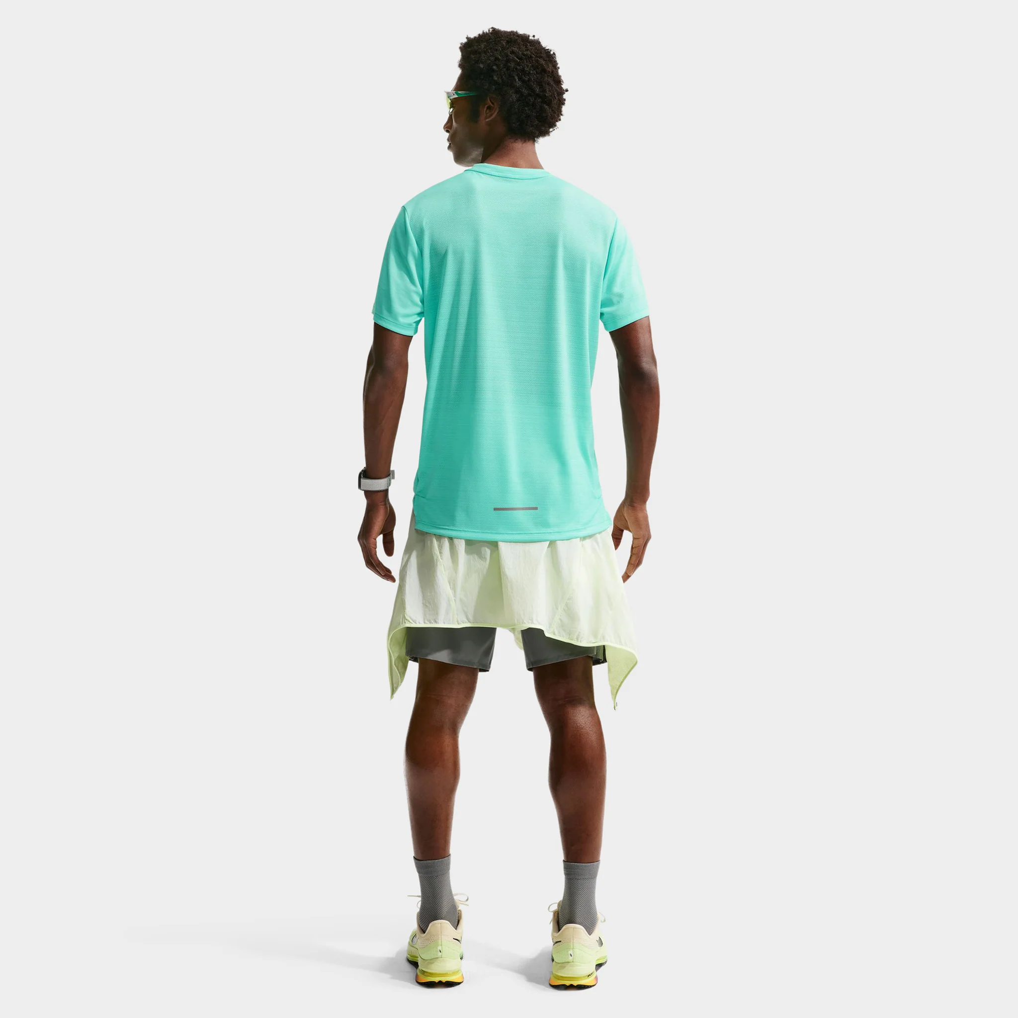 Nike Miler Basic Tee / Hyper Turq - Image 2