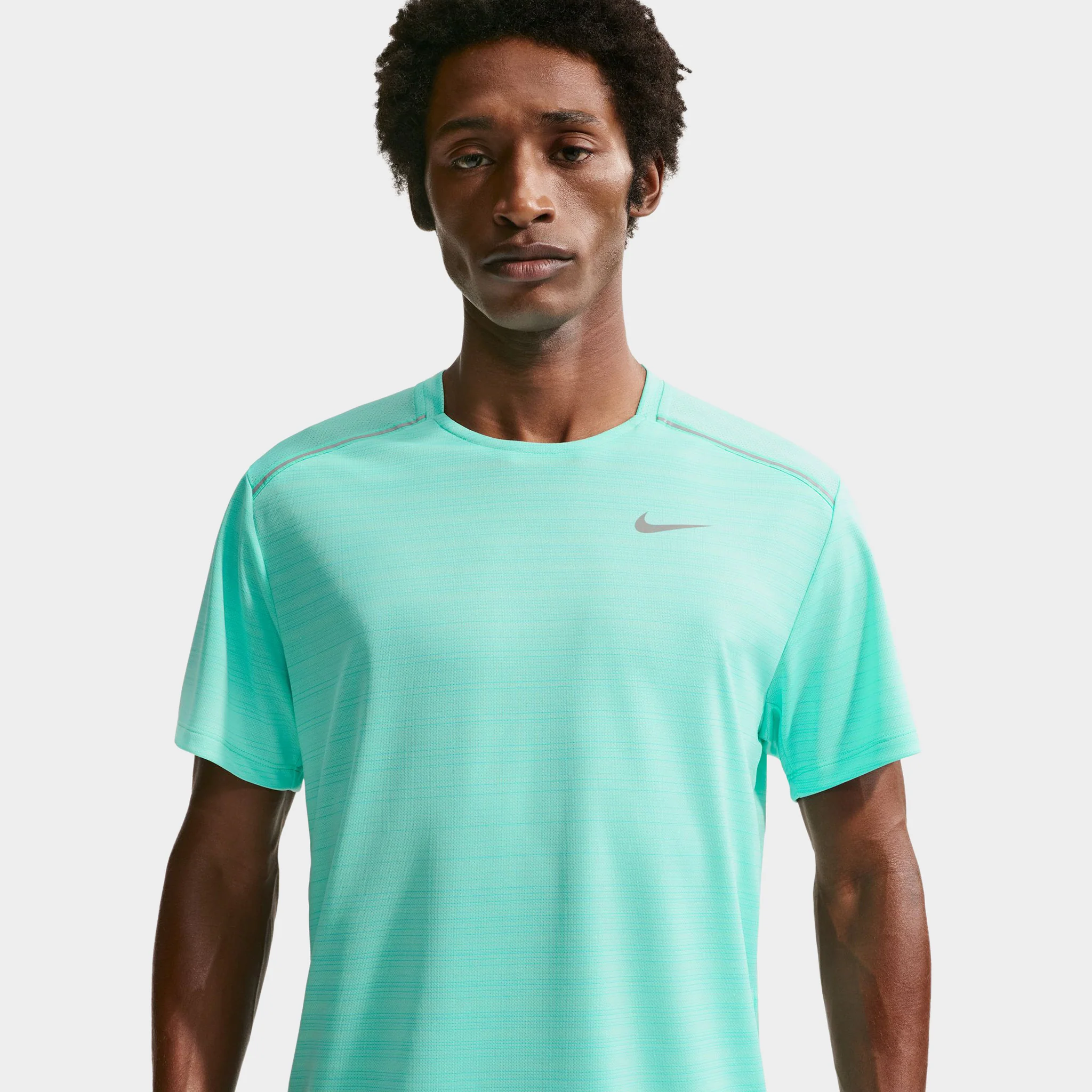 Nike Miler Basic Tee / Hyper Turq - Image 3