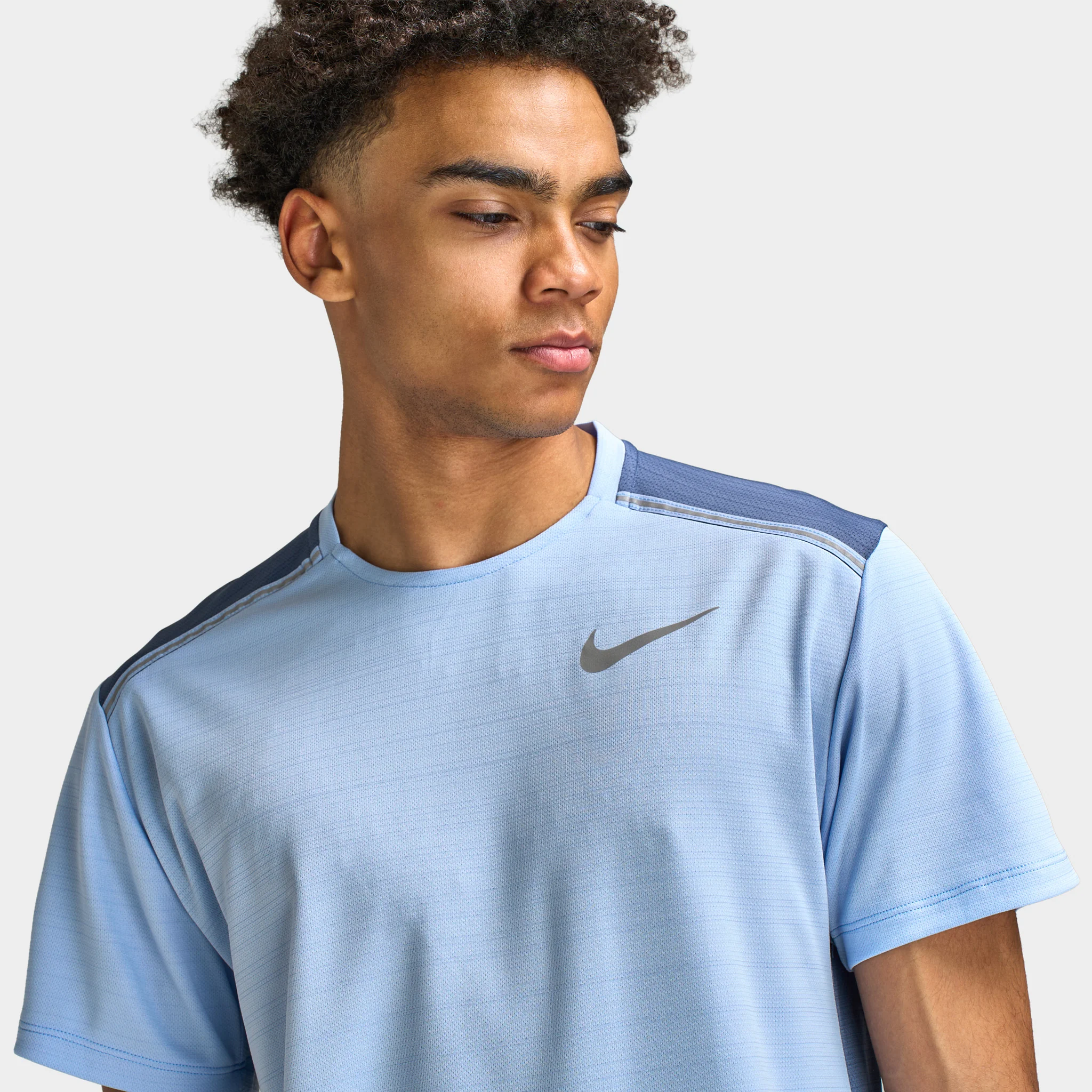 Nike Miler Running Top / Cobalt Bliss - Image 3